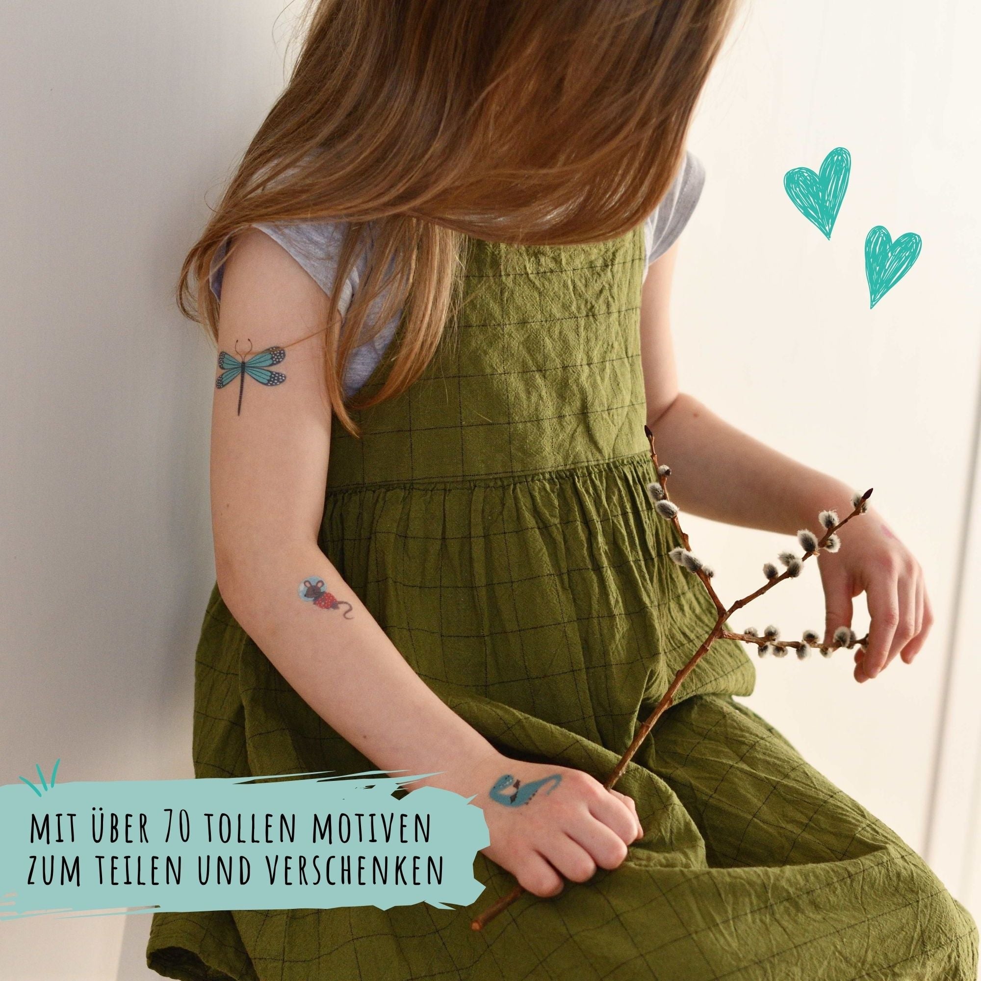 Ostern Kindertattoos Jeka - malmichbunt.de