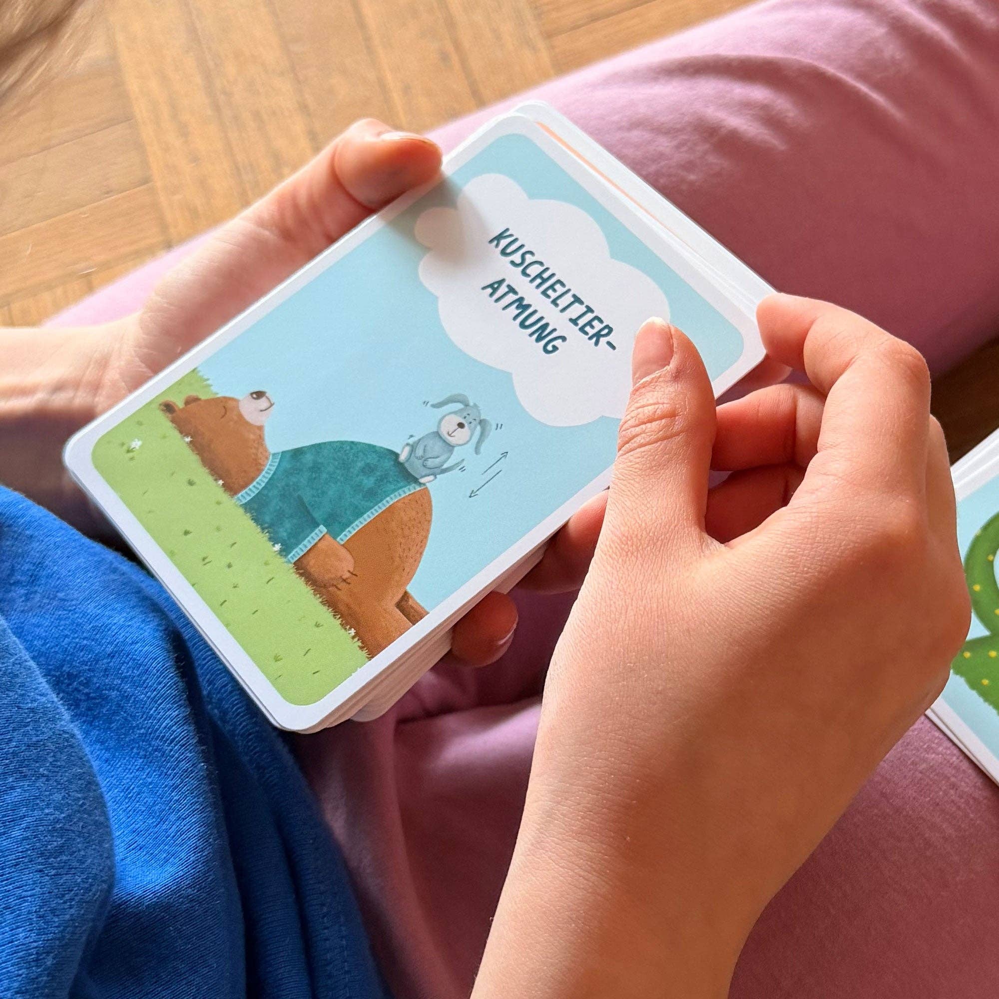 Pause im Kopf – Achtsamkeitskarten für Kinder Rüsselfuchs - malmichbunt.de
