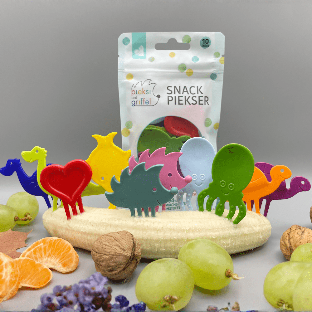 Piksi und Griffel Snack Piekser - "Lovely Ten" Pieksi und Griffel - malmichbunt.de