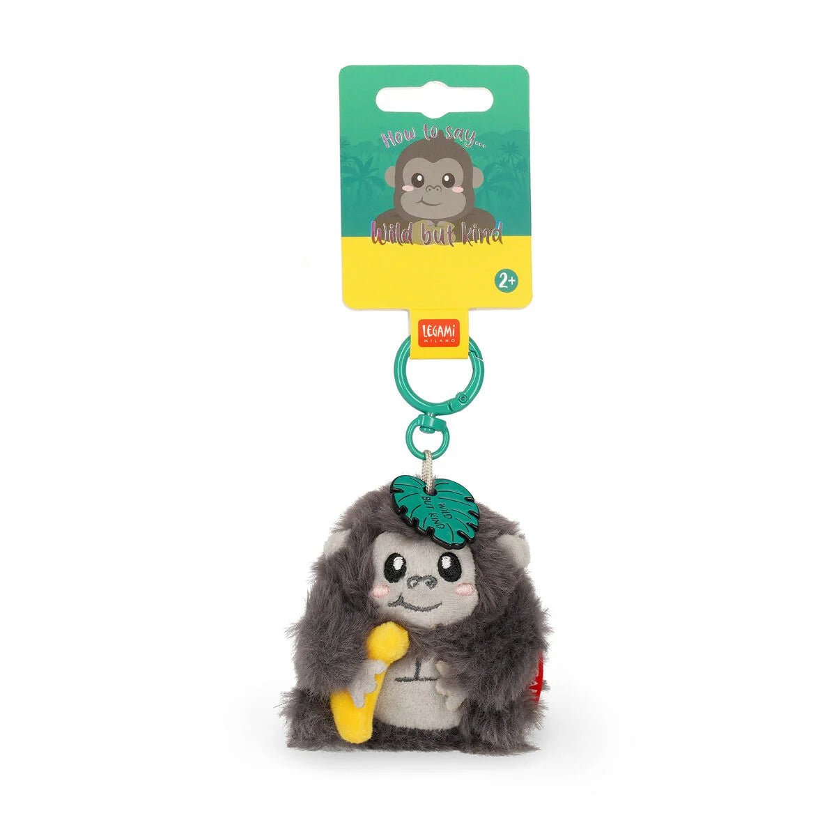 Plüsch-Schlüsselanhänger Gorilla - Tiny Super Soft! Legami - malmichbunt.de