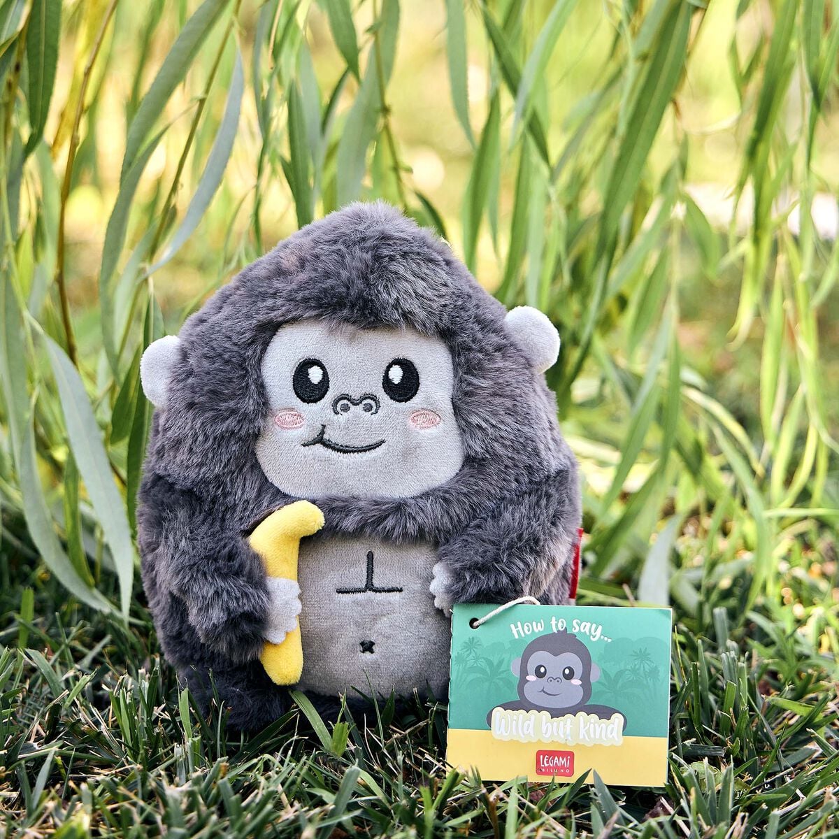 Plüschtier Gorilla - Mini Super Soft! Legami - malmichbunt.de