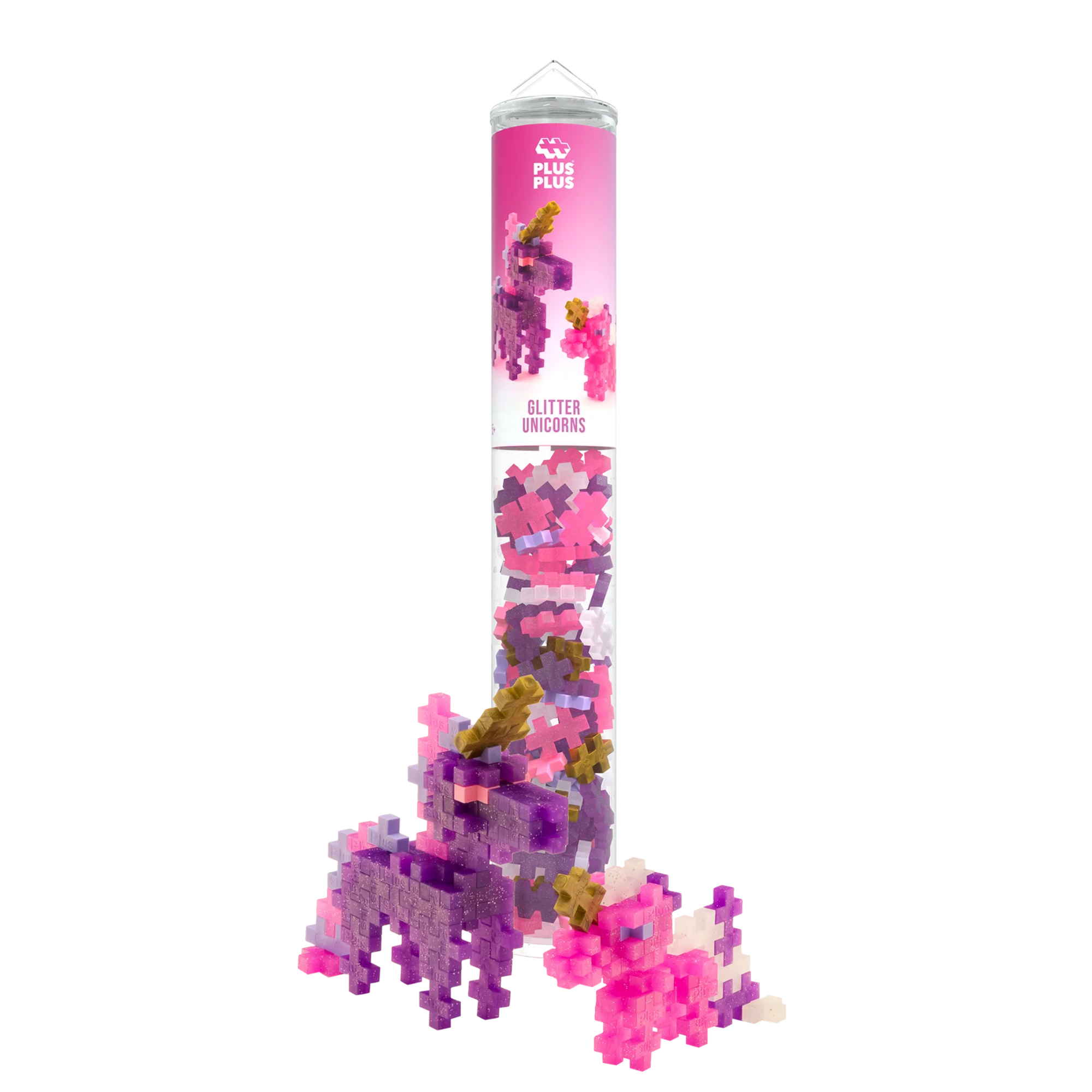 Plus - Plus 100 Kreativ Bausteine Glitzereinhorn Plus Plus - malmichbunt.de