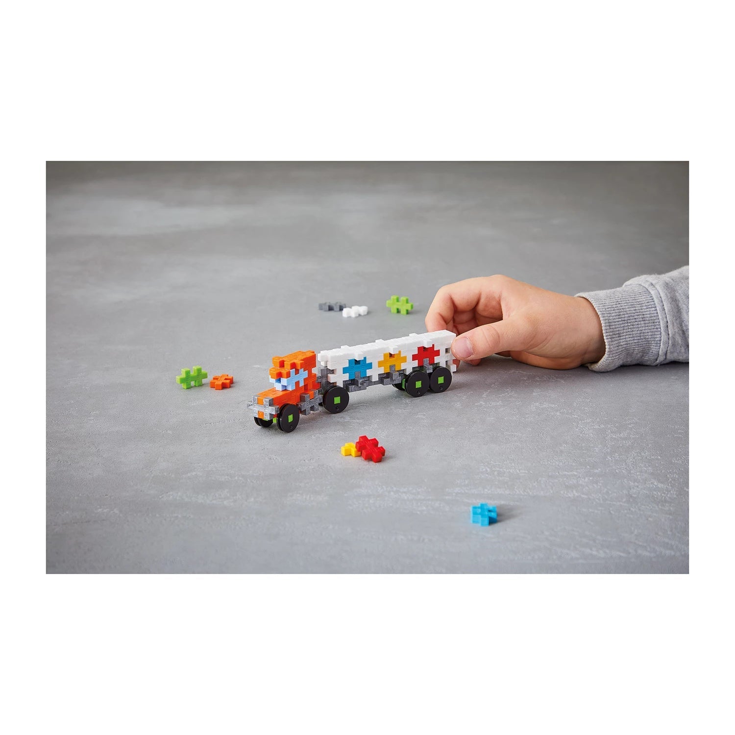 Plus - Plus 100 Kreativ Bausteine Lastwagen Plus Plus - malmichbunt.de