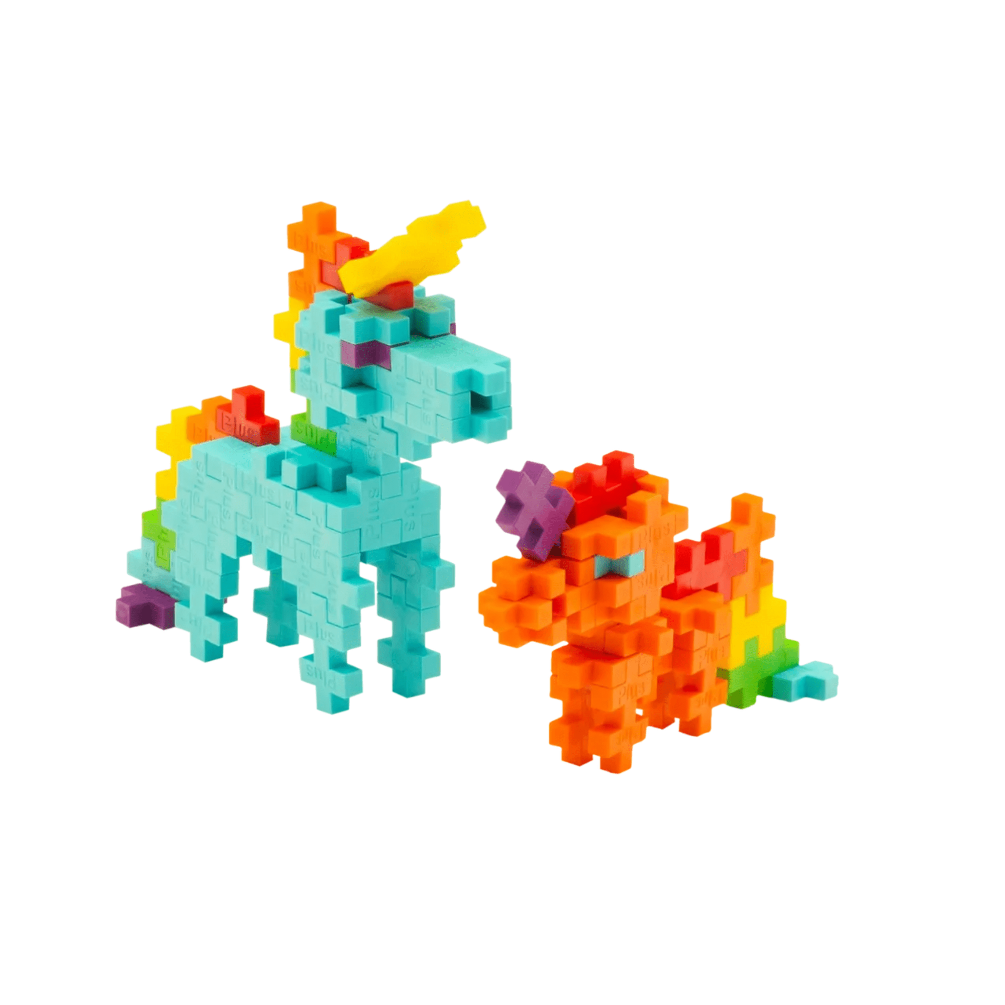 Plus - Plus 100 Kreativ Bausteine Regenbogen Einhorn Plus Plus - malmichbunt.de