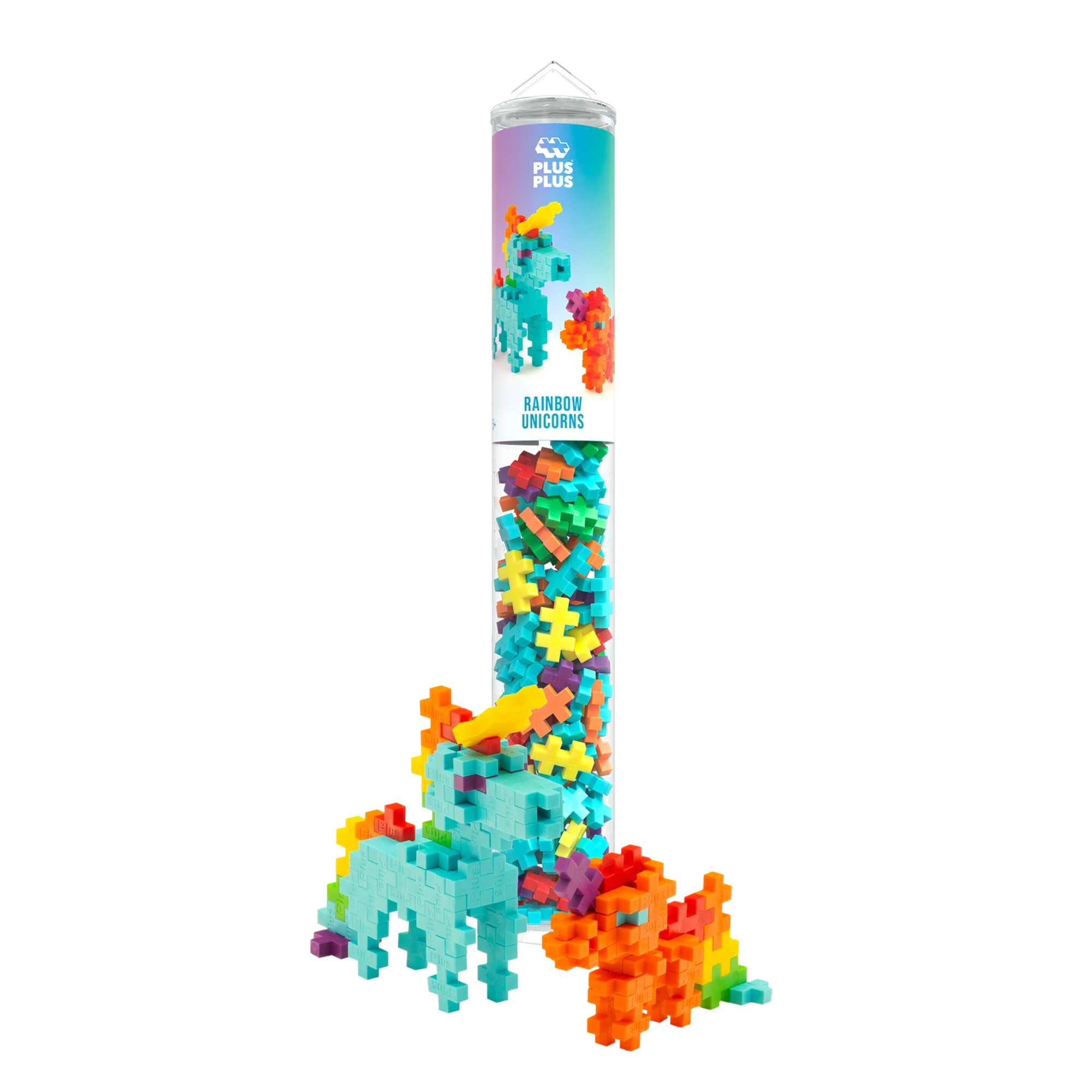 Plus - Plus 100 Kreativ Bausteine Regenbogen Einhorn Plus Plus - malmichbunt.de