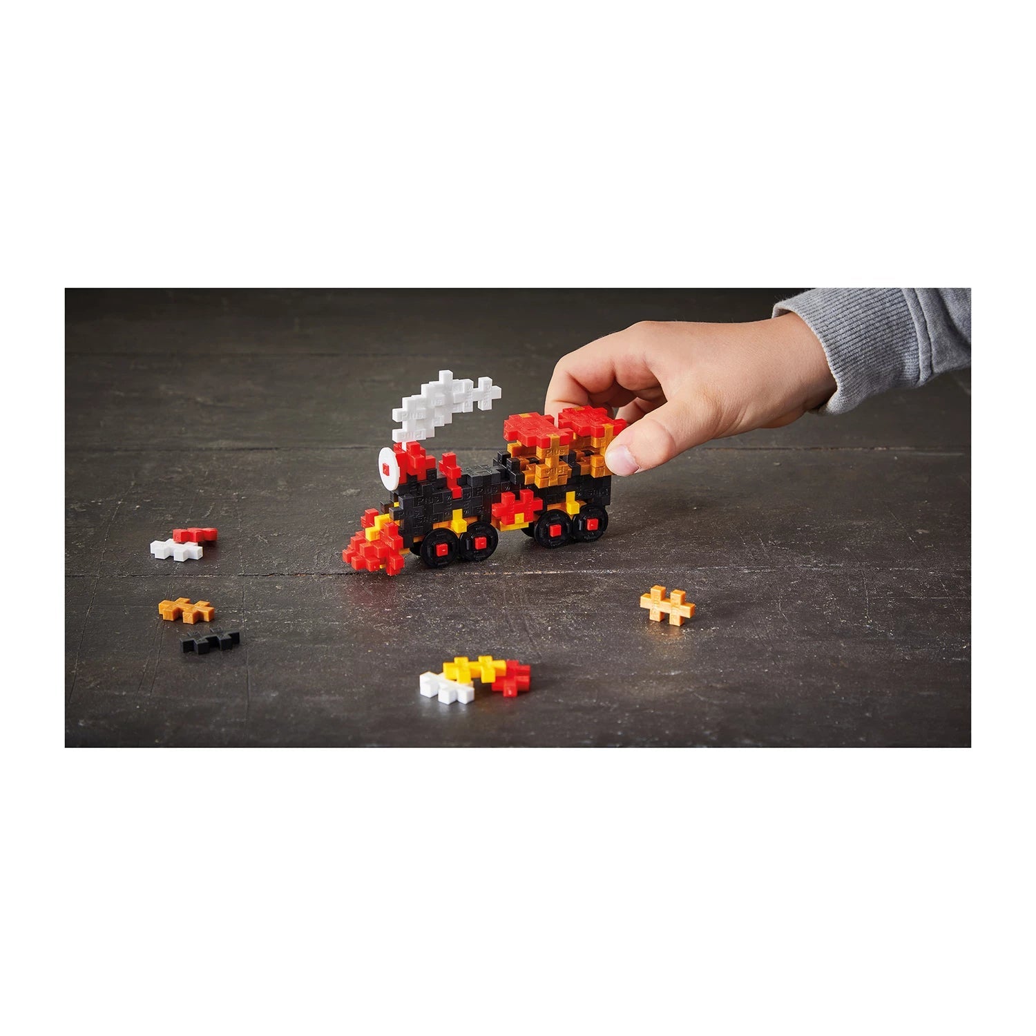 Plus - Plus 100 Kreativ Bausteine Zug Plus Plus - malmichbunt.de