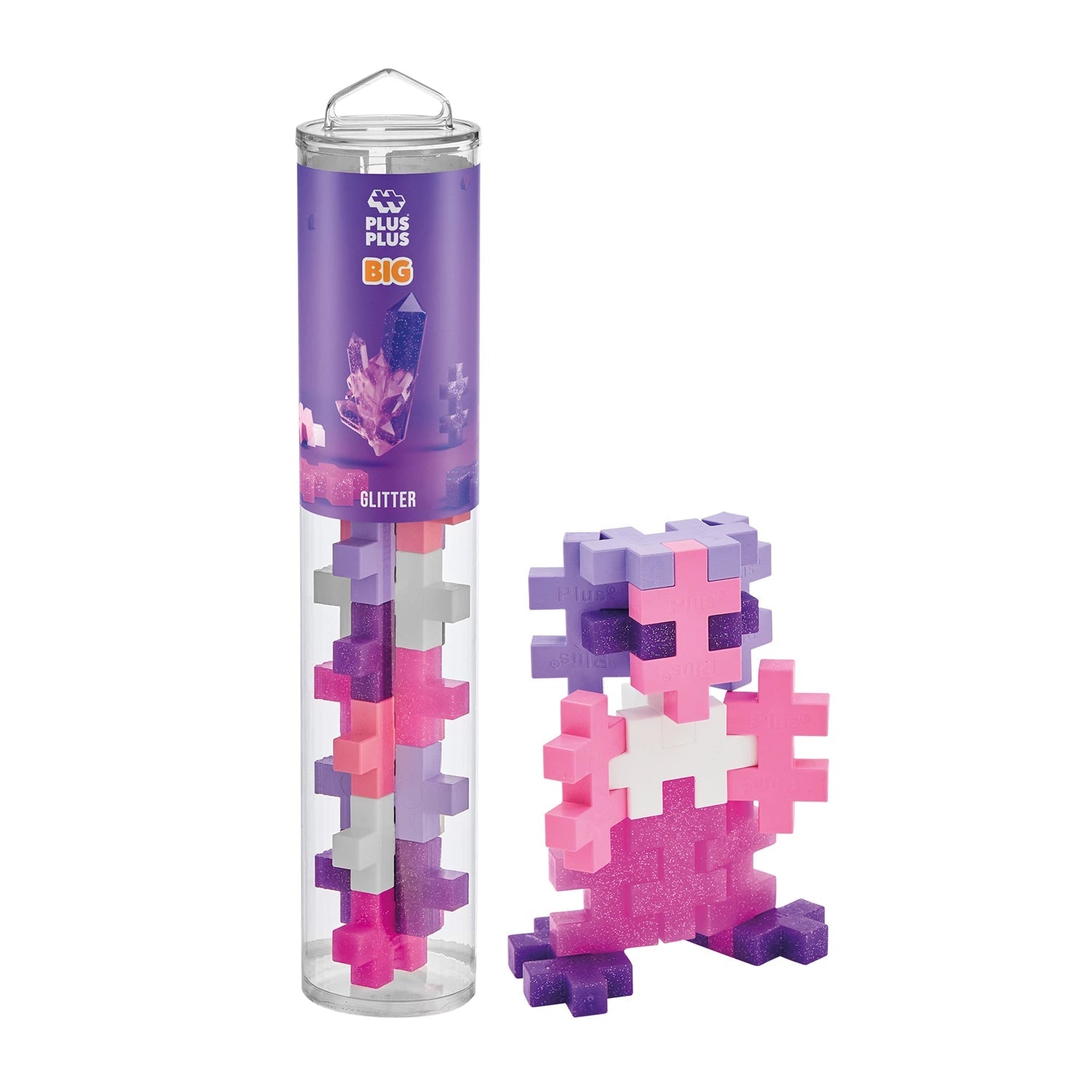 Plus - Plus 15 Kreativ Bausteine BIG Glitzer Plus Plus - malmichbunt.de