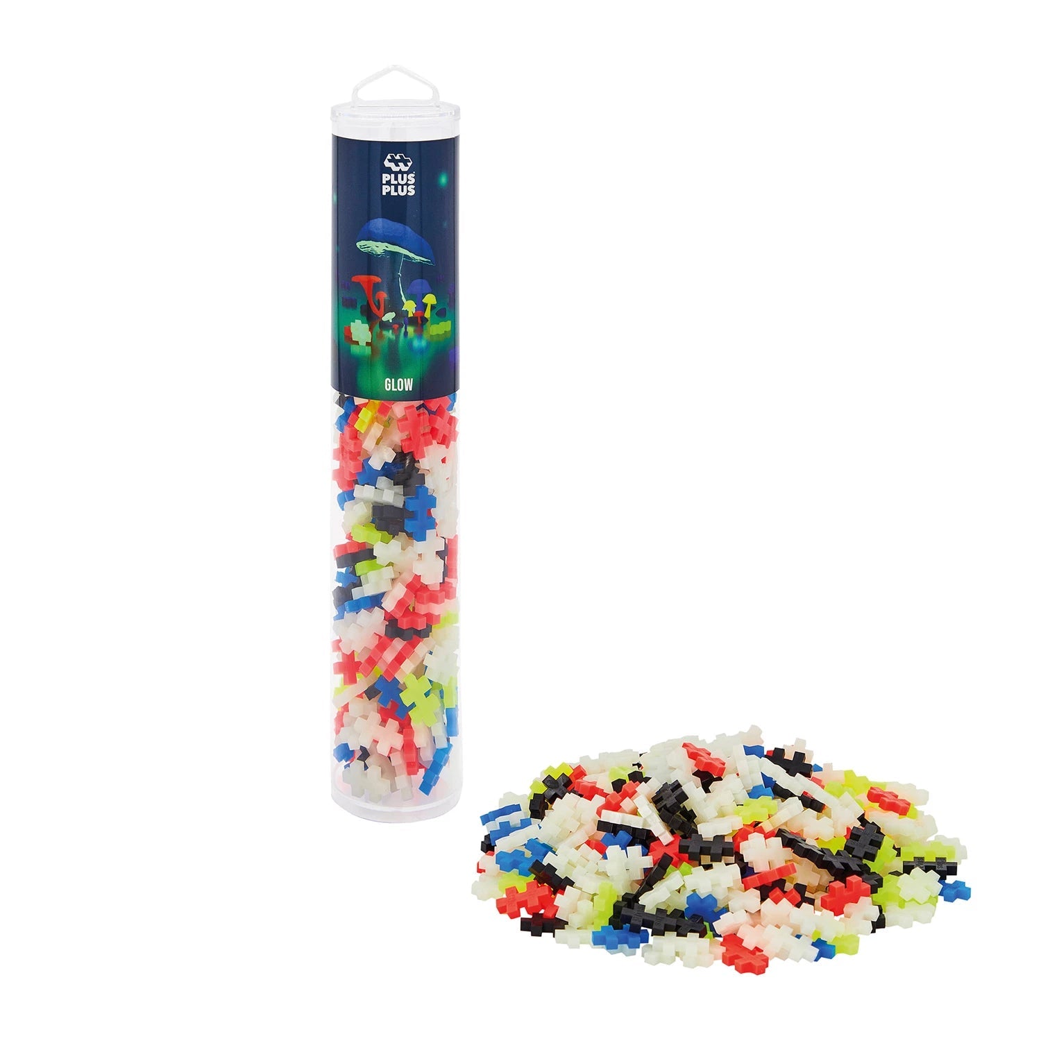 Plus - Plus 240 Kreativ Bausteine Nachtleuchtend Plus Plus - malmichbunt.de