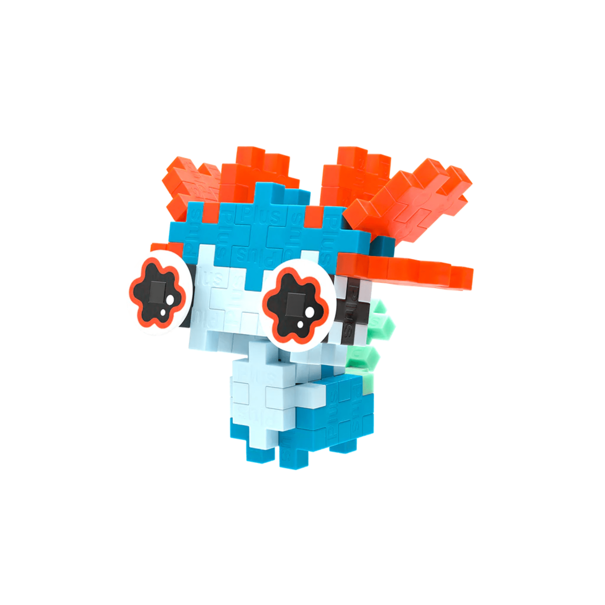 Plus - Plus Kreativ Bausteine Haustiere - Axolotl (blau) Plus Plus - malmichbunt.de
