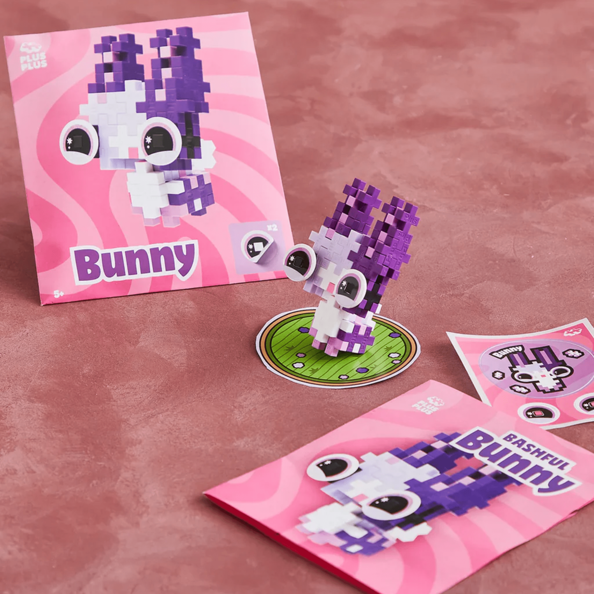 Plus - Plus Kreativ Bausteine Haustiere - Hase Plus Plus - malmichbunt.de