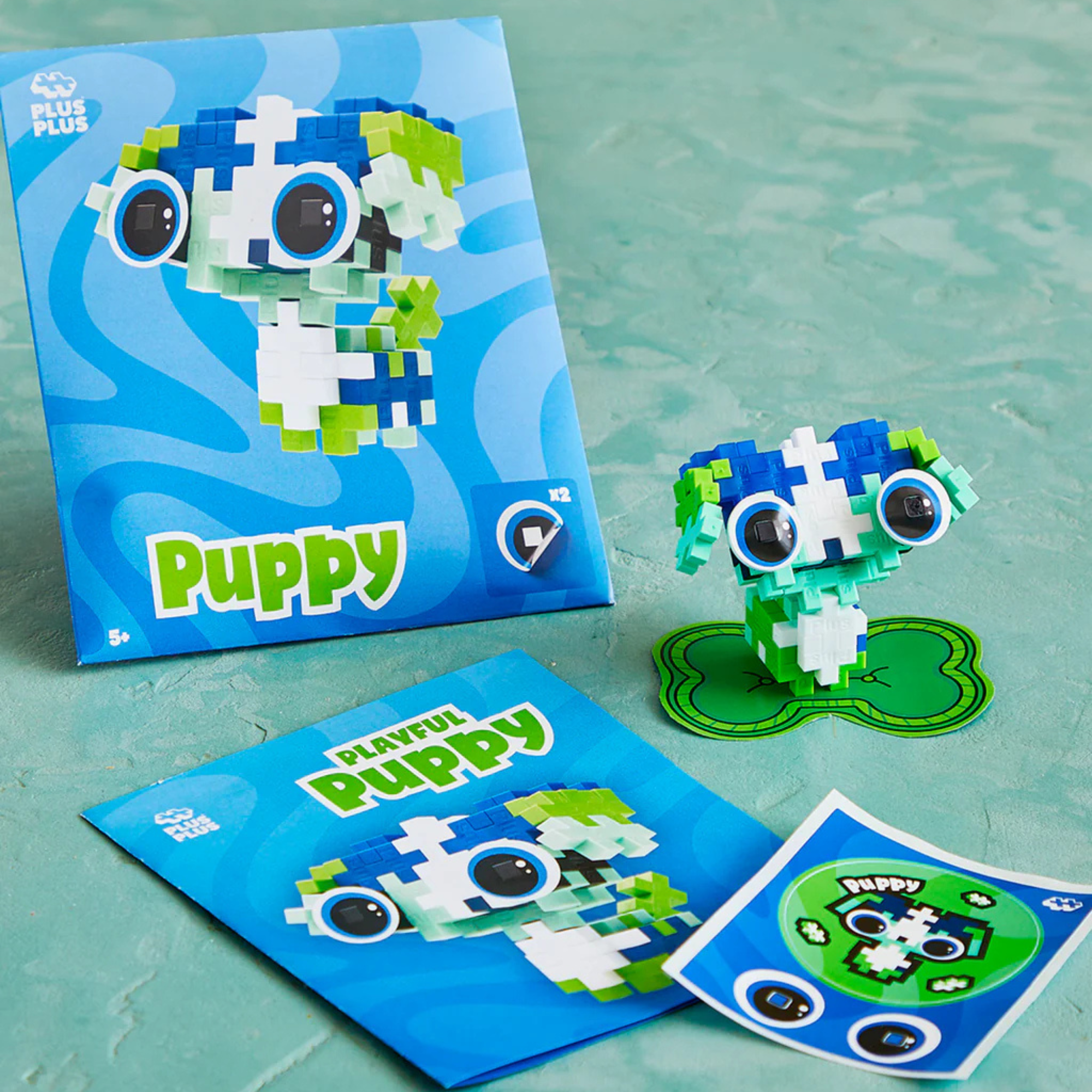 Plus - Plus Kreativ Bausteine Haustiere - Hundwelpe Plus Plus - malmichbunt.de