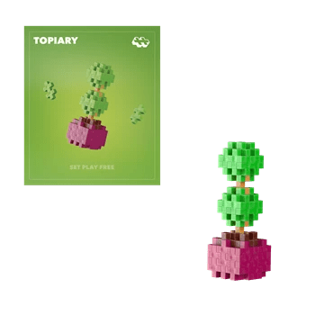 Plus - Plus Kreativ Bausteine Pflanzen Topiary (Tasteful Topiary) Plus Plus - malmichbunt.de