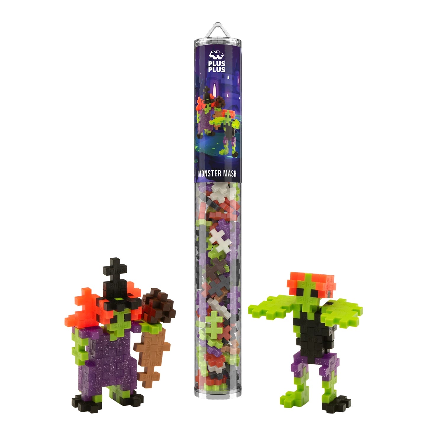 Plus-Plus 100 Kreativ Bausteine Monster-Mischung