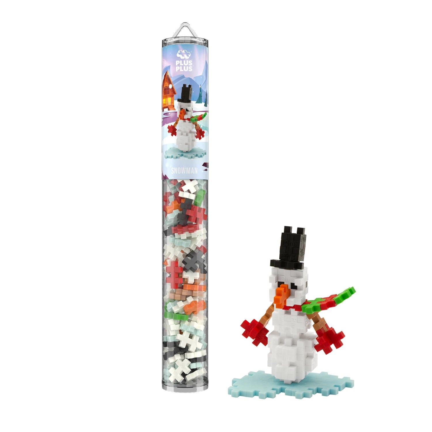 Plus-Plus 100 Kreativ Bausteine Schneemann