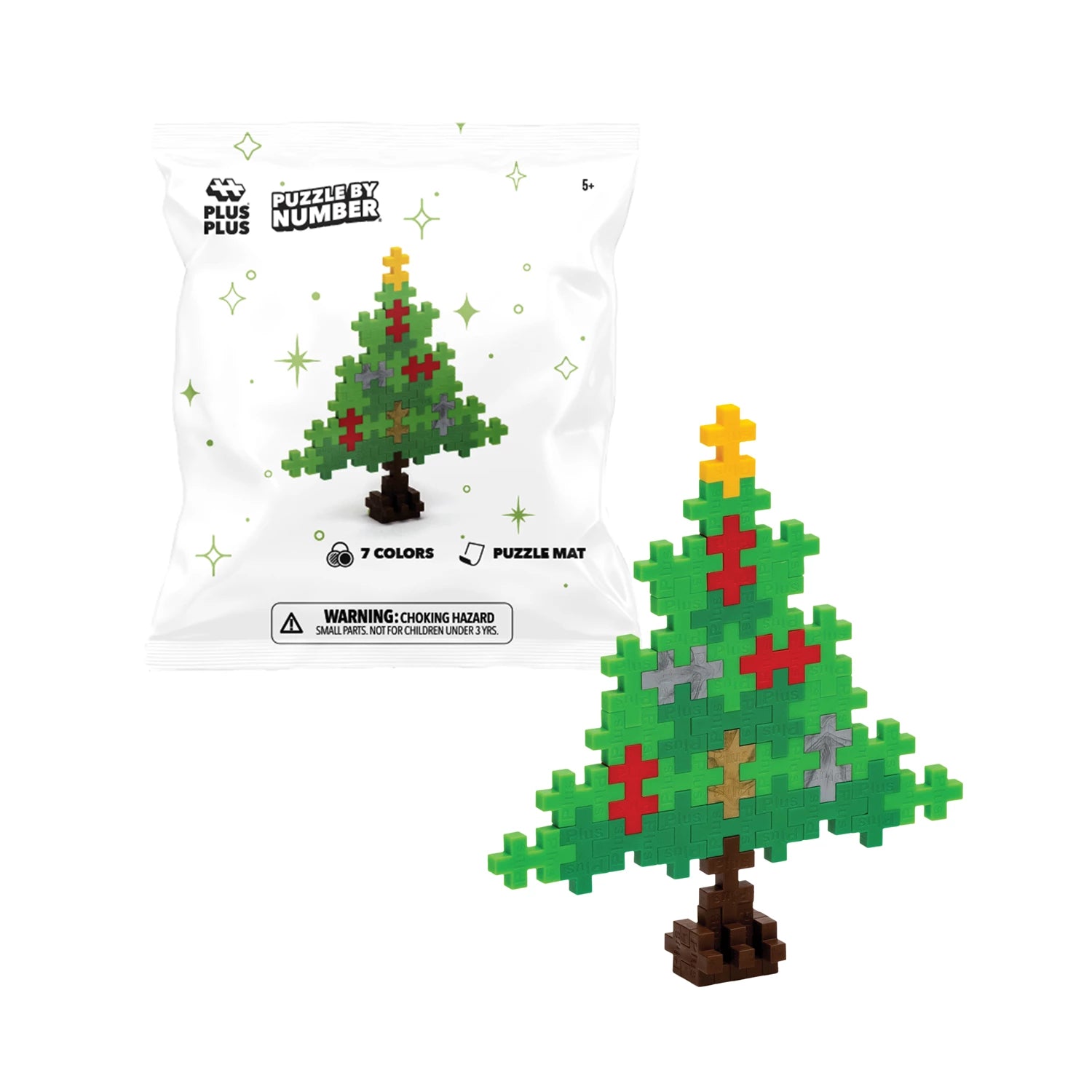 Plus Plus Kreativ Bausteine Weihnachtsdeko - 4 Motive