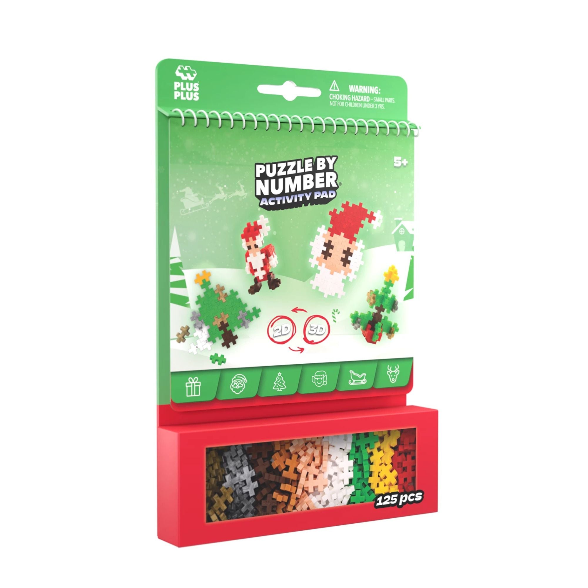 Plus-Plus Activity Pad - Weihnachten