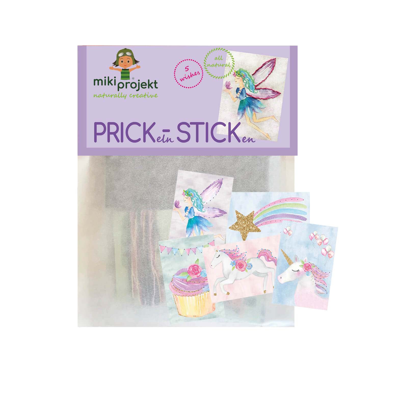 Prick - Stick - Set Wishes Mikiprojekt - malmichbunt.de