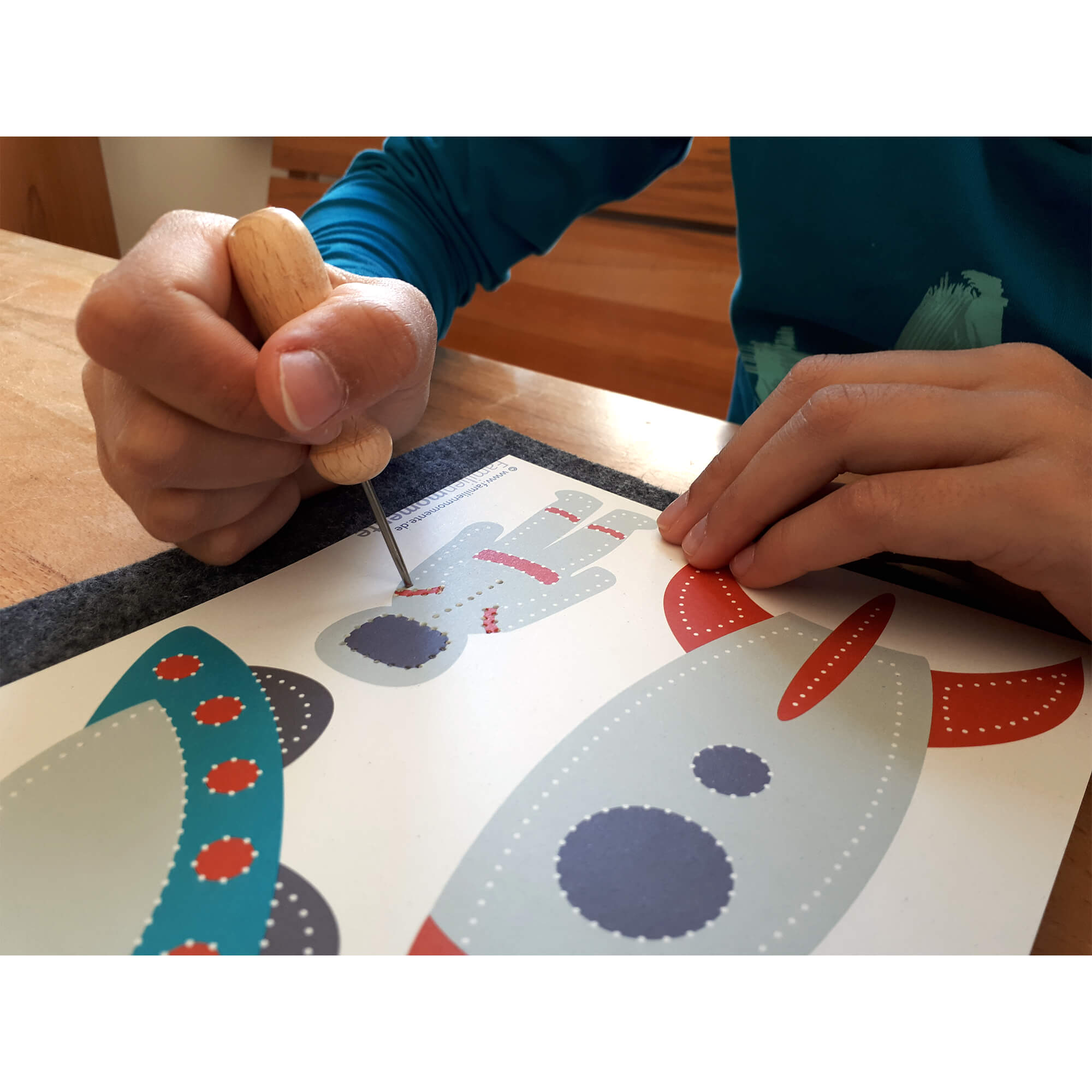 Prickeln für Kinder - 10 Prickelvorlagen Entdecker Familienmomente - malmichbunt.de