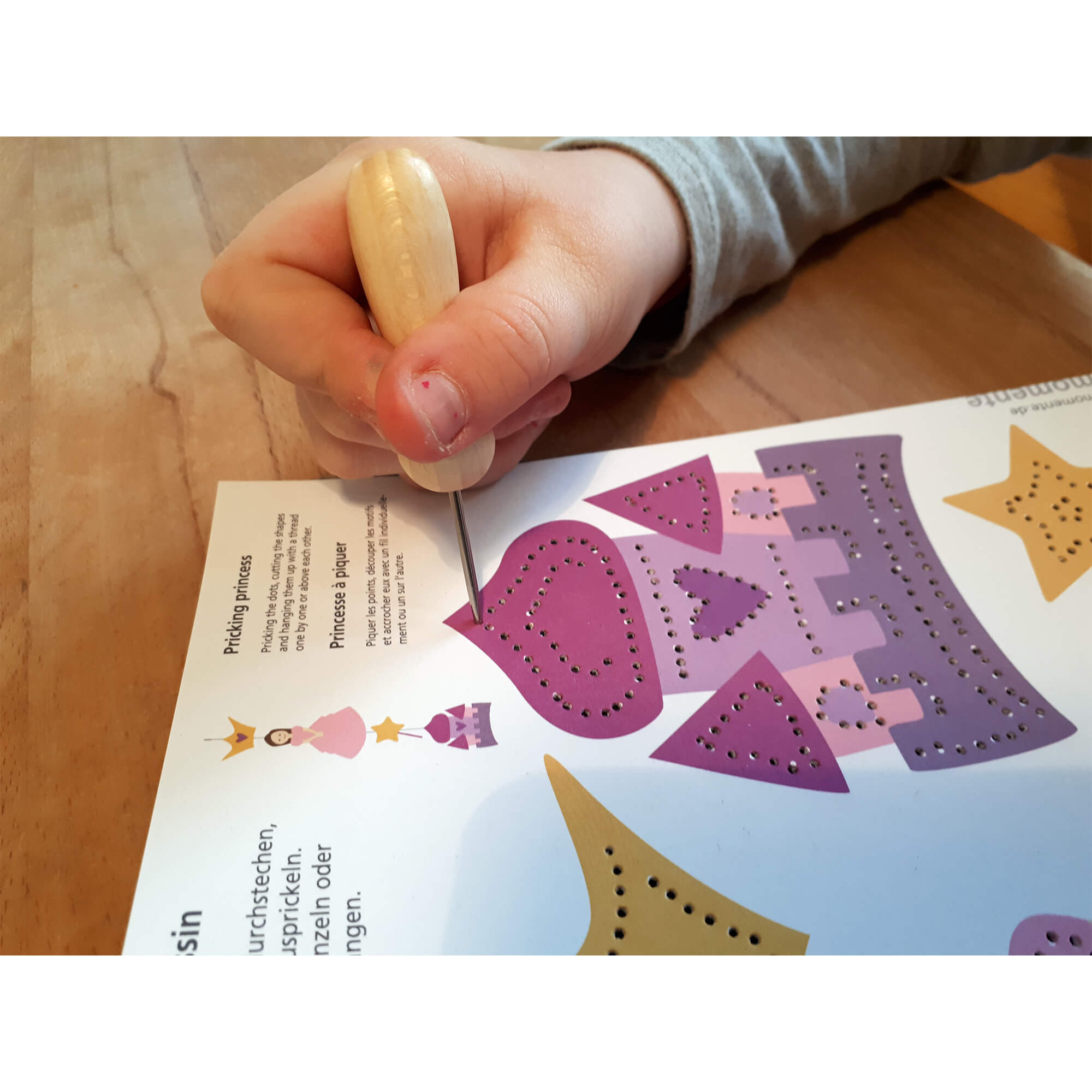 Prickeln für Kinder - 10 Prickelvorlagen Fantasie Familienmomente - malmichbunt.de