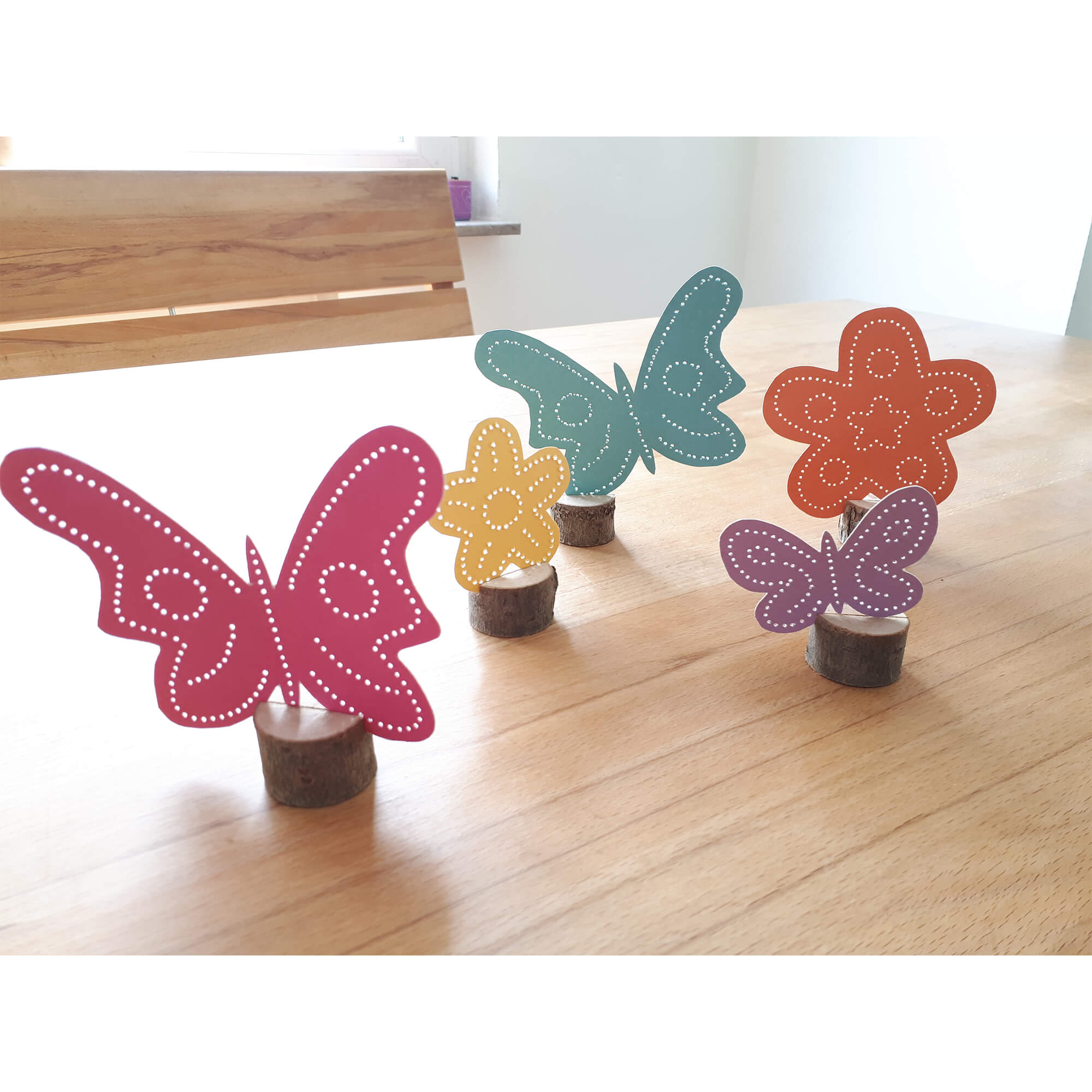 Prickeln für Kinder - Prickelset Blumenwiese Familienmomente - malmichbunt.de