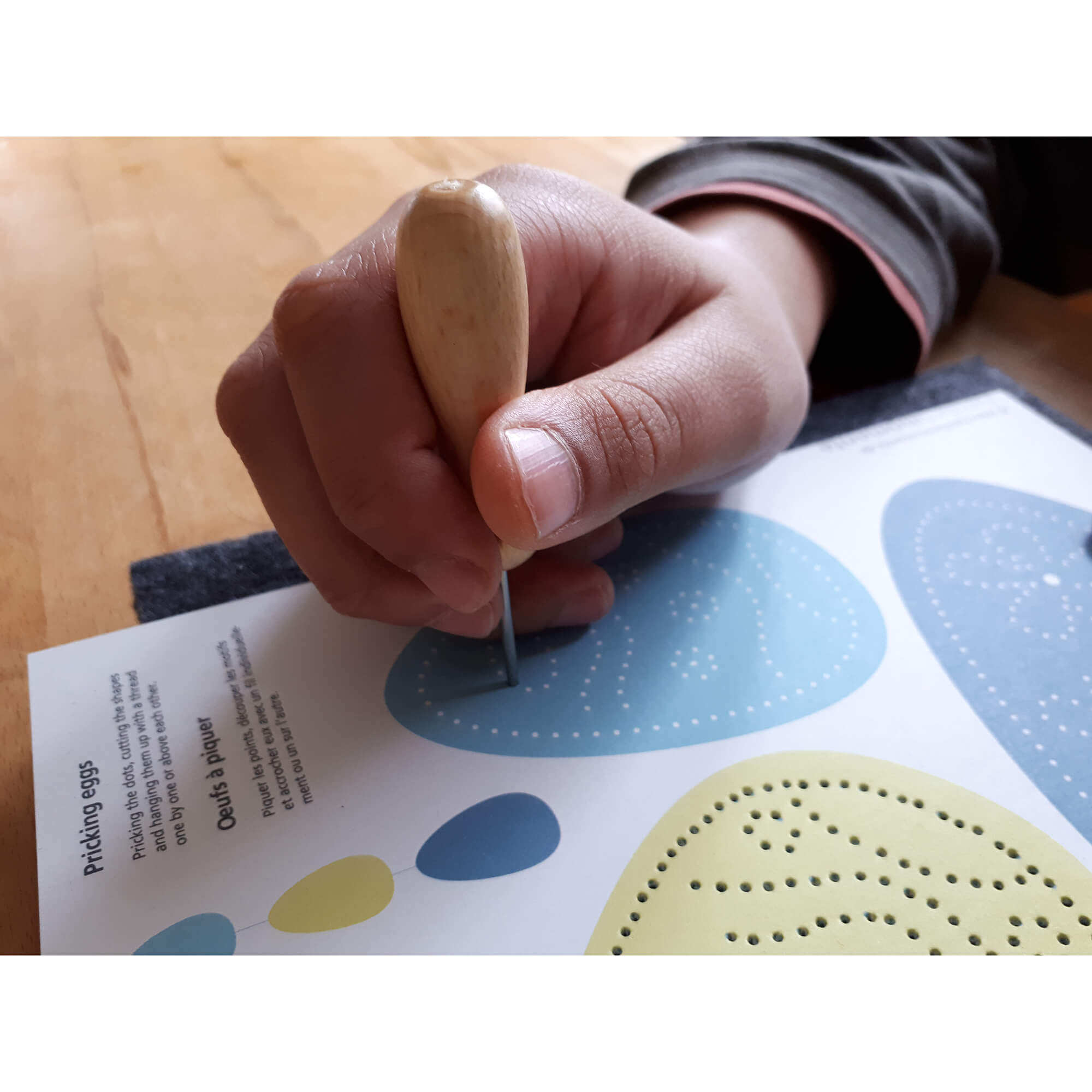 Prickeln für Kinder - Prickelset Ostern Familienmomente - malmichbunt.de