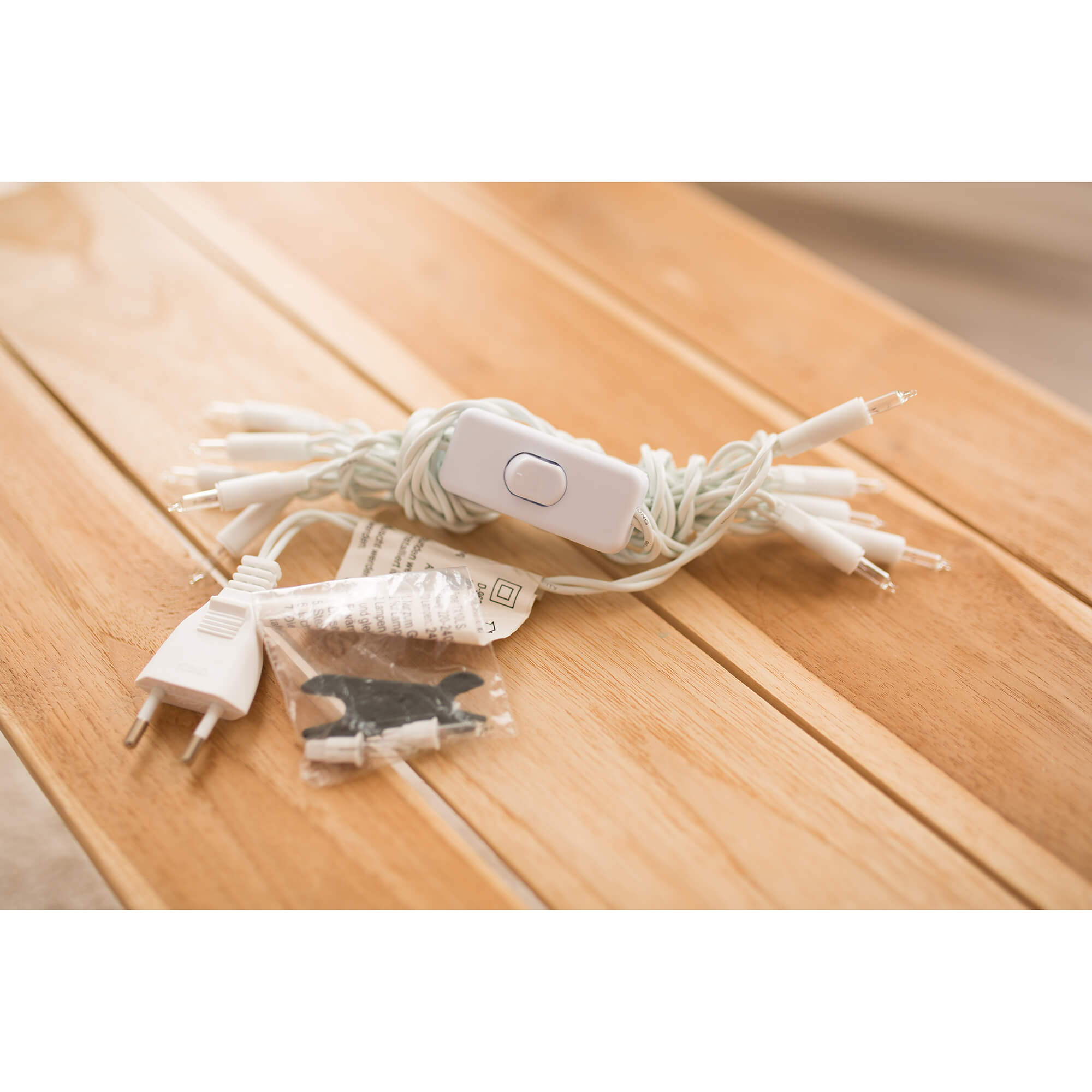 Prickelset Lichterkette Blau - Kegel Familienmomente - malmichbunt.de