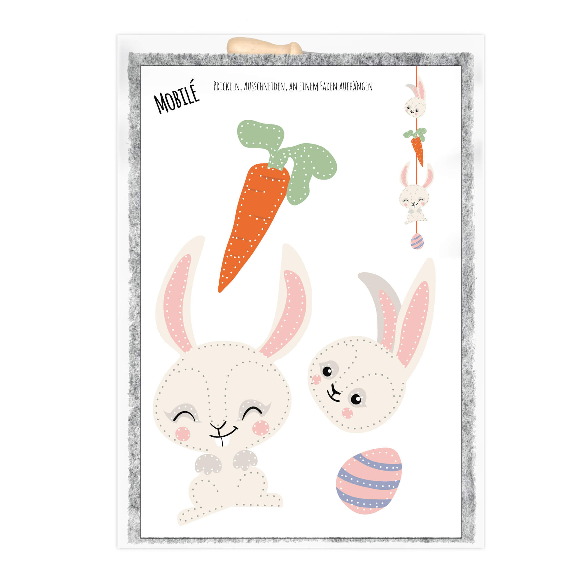 Prickelset Ostern Jeka - malmichbunt.de