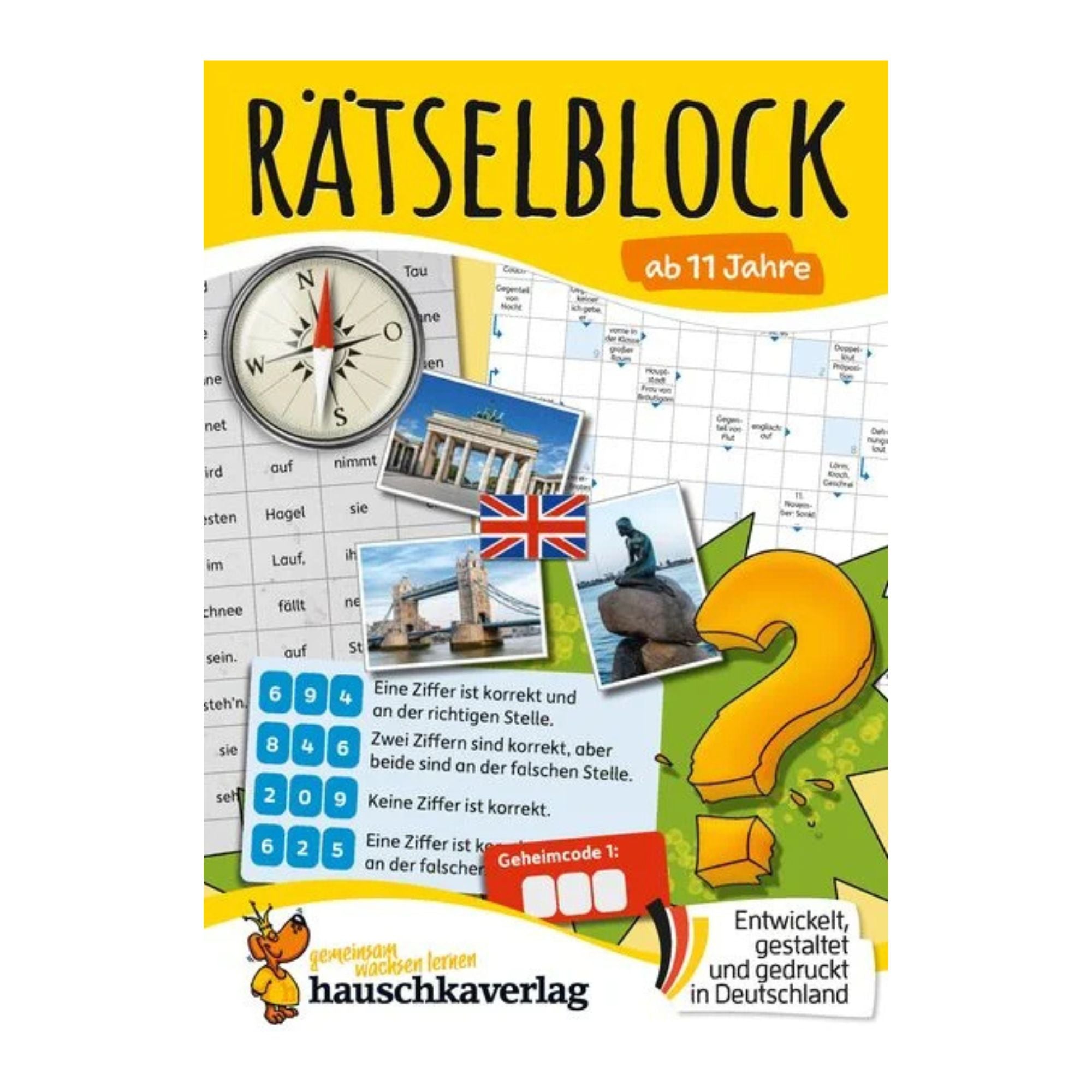 Rätselblock ab 11 Jahre - Nr. 641 Hauschka Verlag - malmichbunt.de