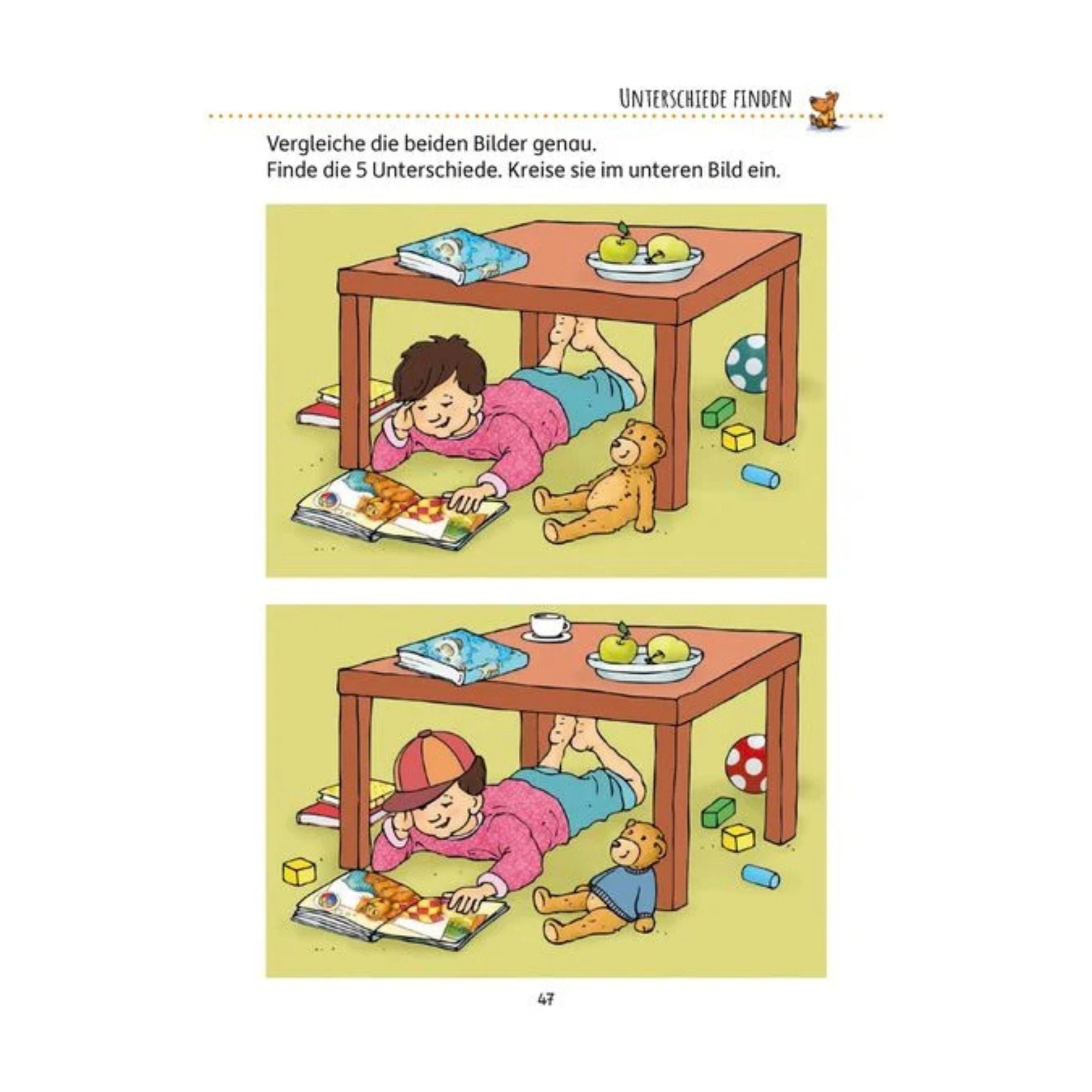 Rätselblock ab 4 Jahre, Band 1 - Nr. 642 Hauschka Verlag - malmichbunt.de