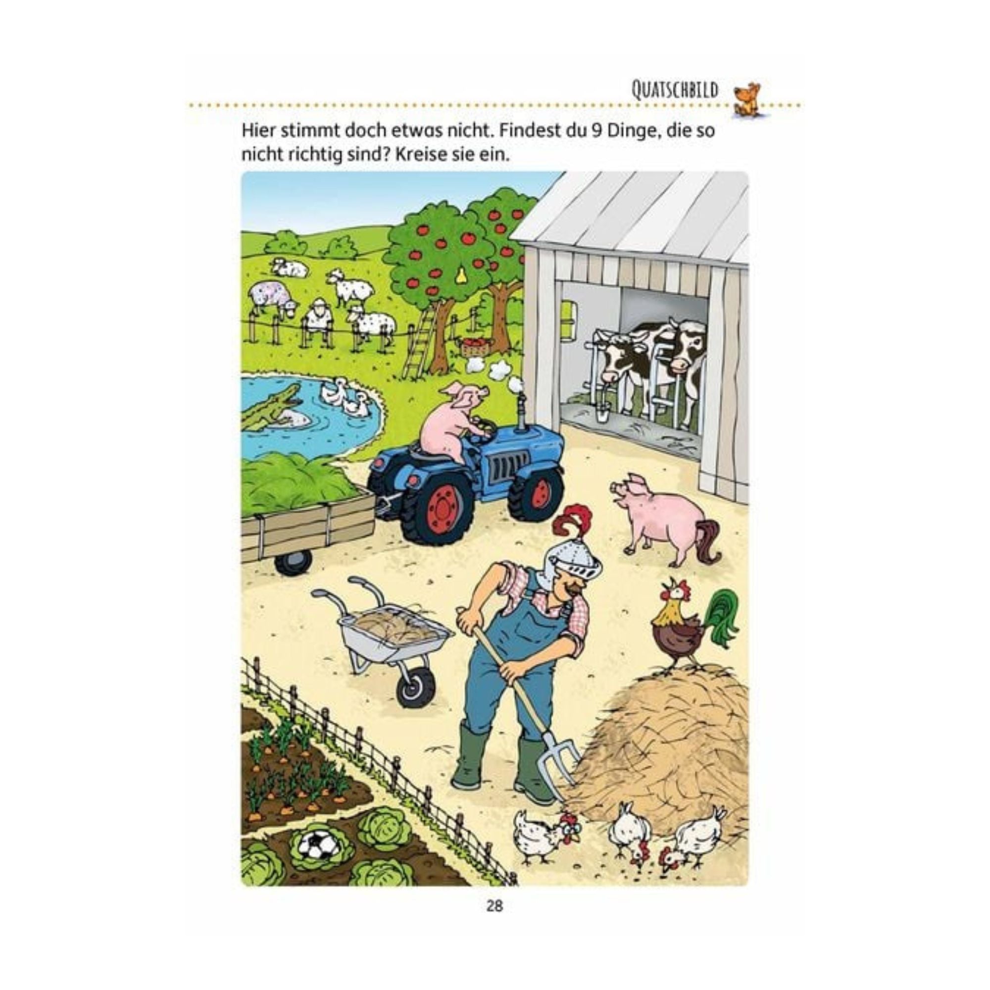 Rätselblock ab 5 Jahre, Band 2 - Nr. 636 Hauschka Verlag - malmichbunt.de