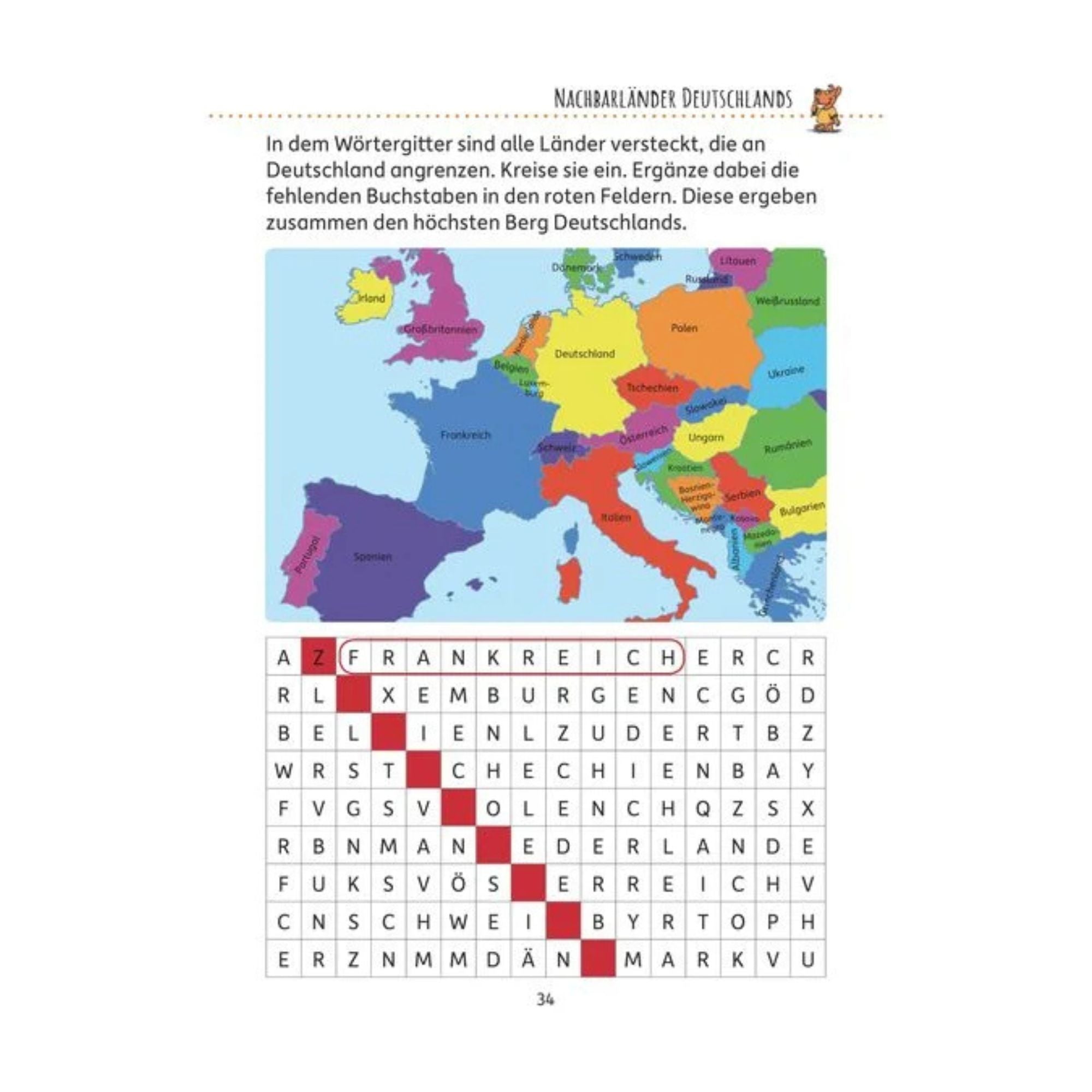 Rätselblock ab 9 Jahre, Band 1 - Nr. 634 Hauschka Verlag - malmichbunt.de