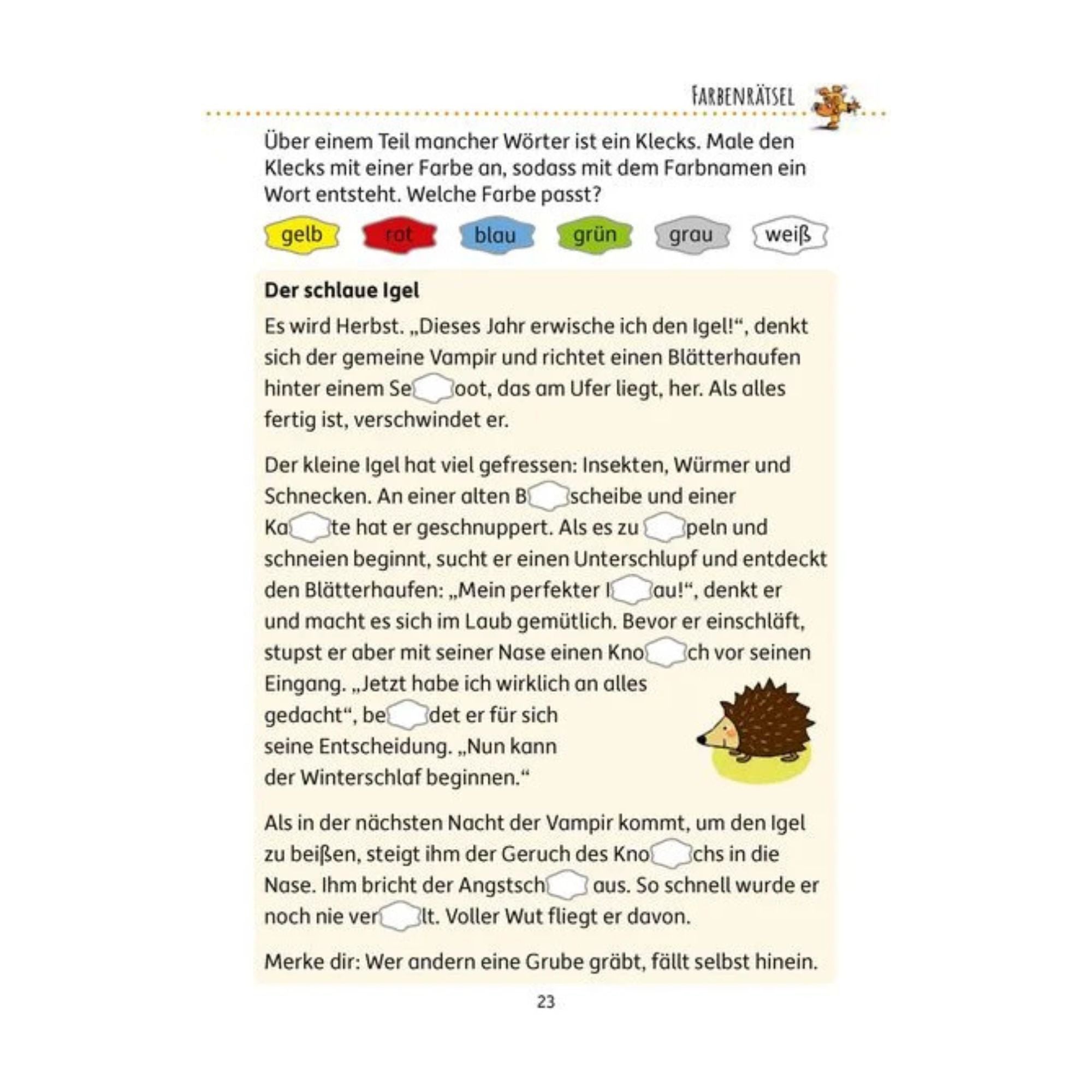 Rätselblock ab 9 Jahre, Band 2 - Nr. 640 Hauschka Verlag - malmichbunt.de