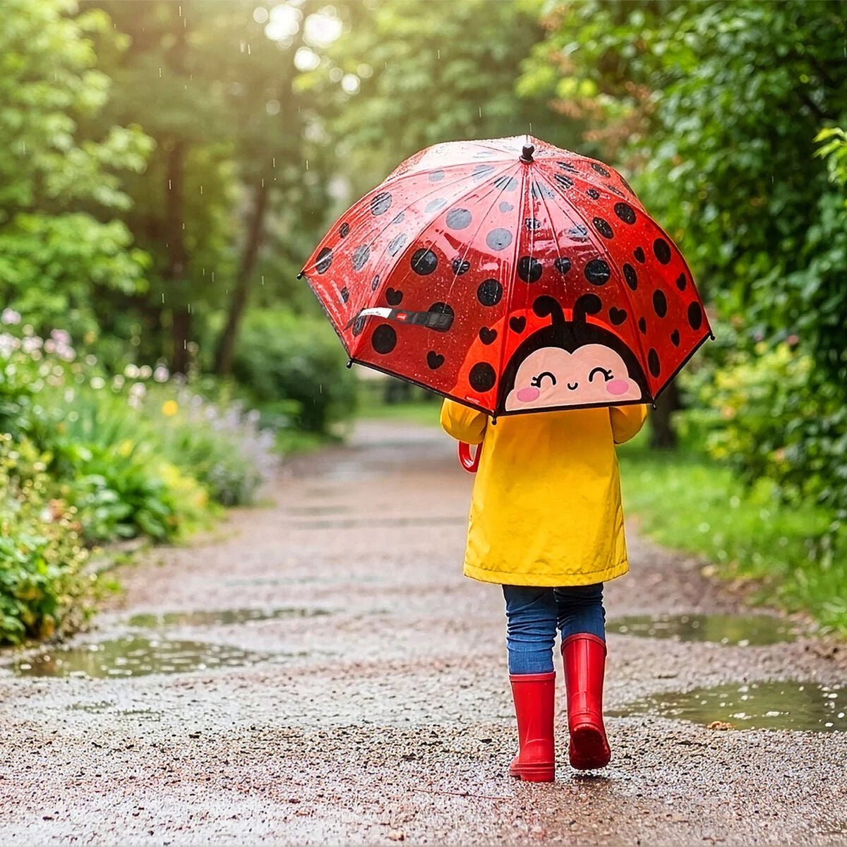 Regenschirm - Marienkäfer Legami - malmichbunt.de