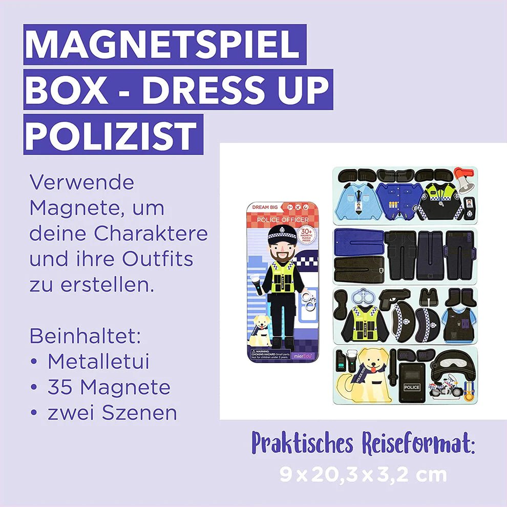 Reise - Magnetspielbox – Polizist mierEdu - malmichbunt.de
