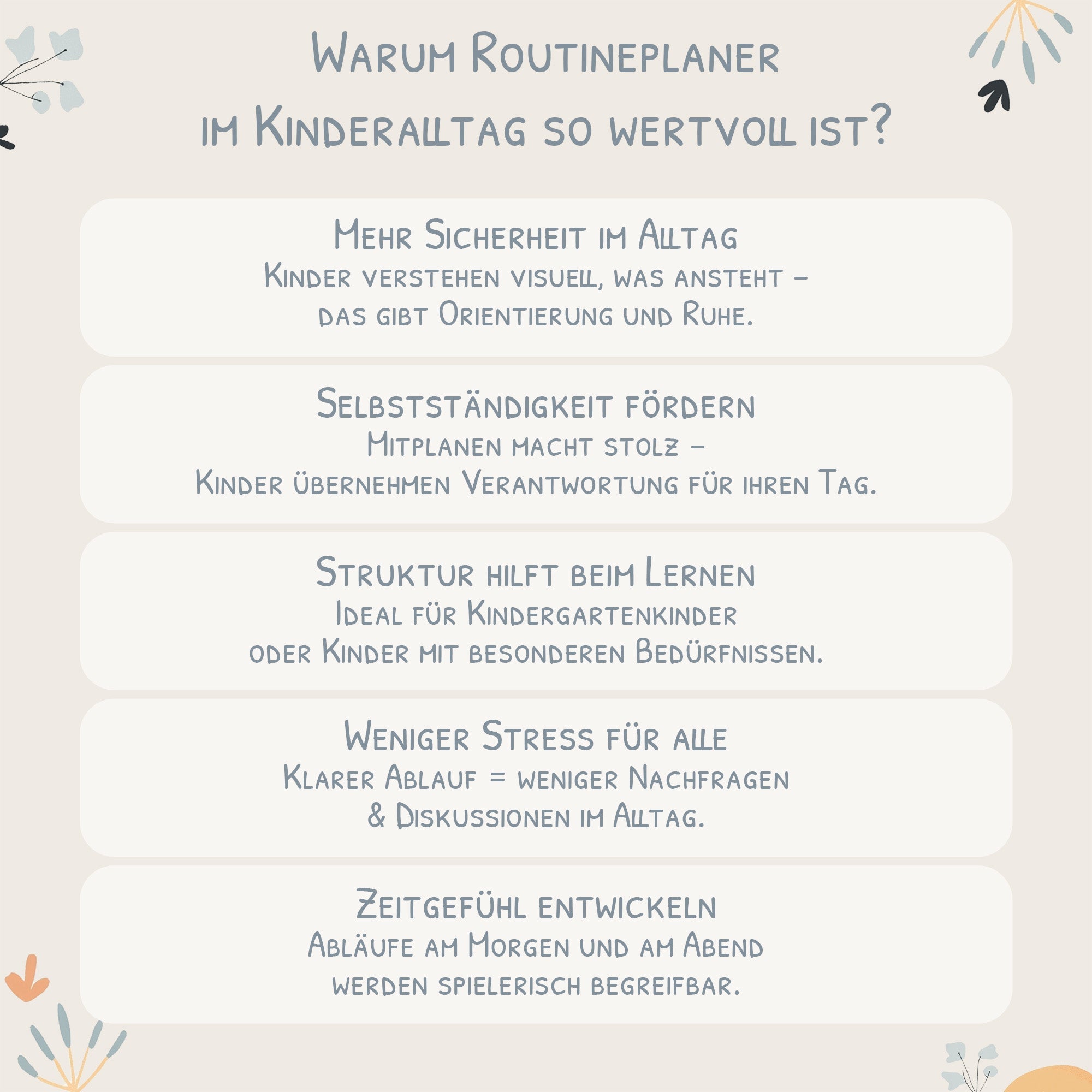 Routineplaner (Morgen & Abendroutine) Kinder inkl. 350 Routinekärtchen - Bagger Jeka - malmichbunt.de