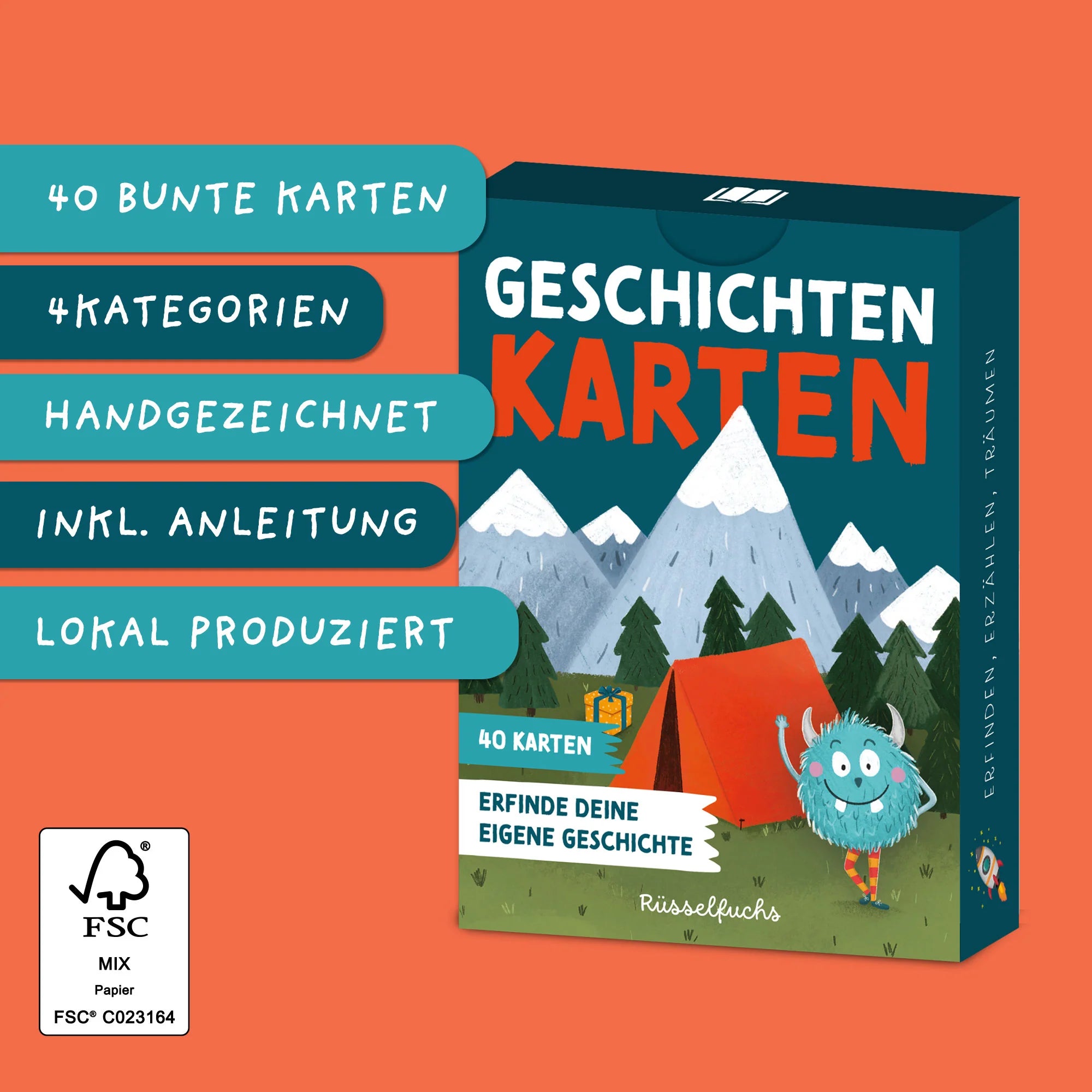 Geschichtenkarten - Kartenspiel für Kinder