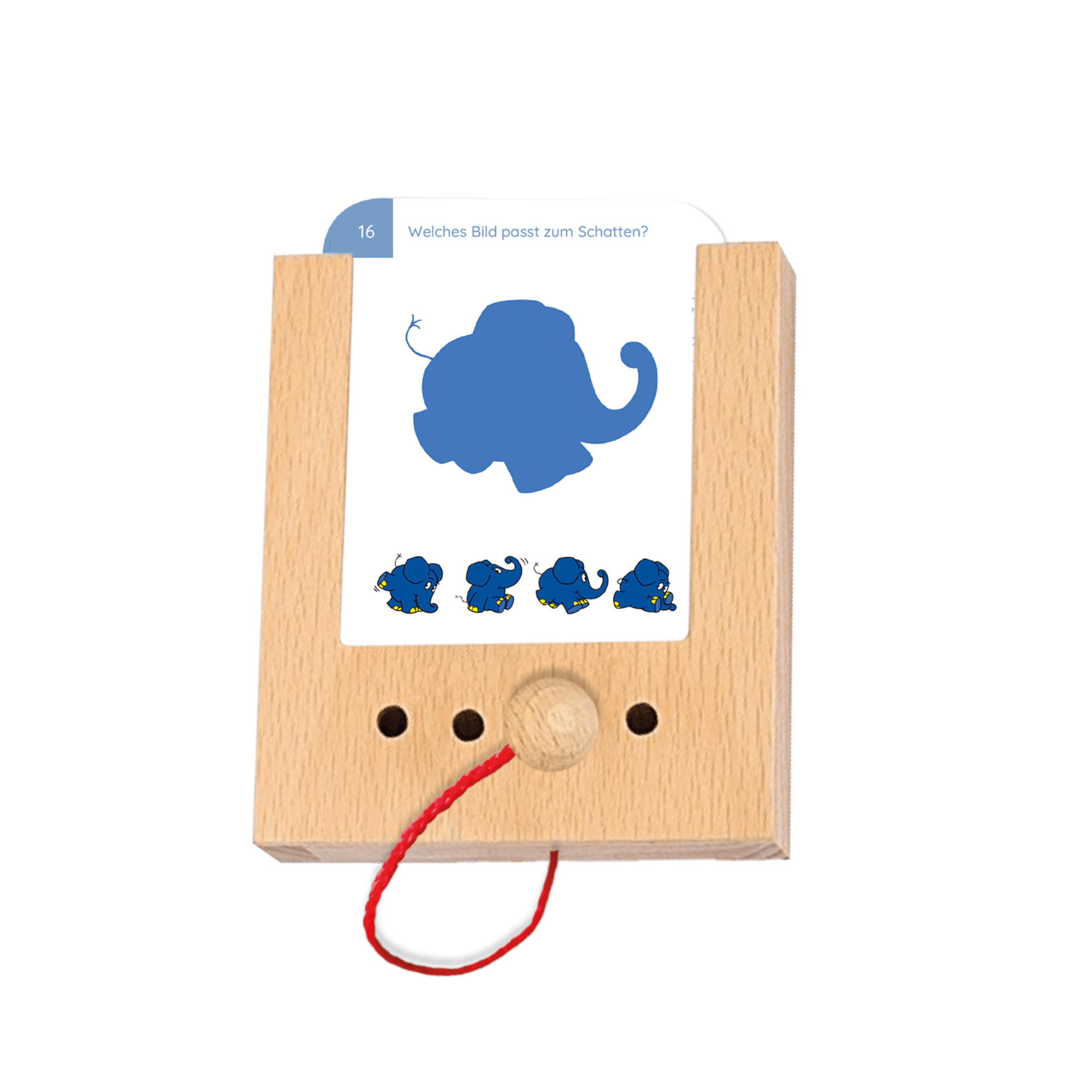 Schattenspiel mit der Maus 3 - 4+ - Übungen für den Lochkasten Lernspielverlag - malmichbunt.de