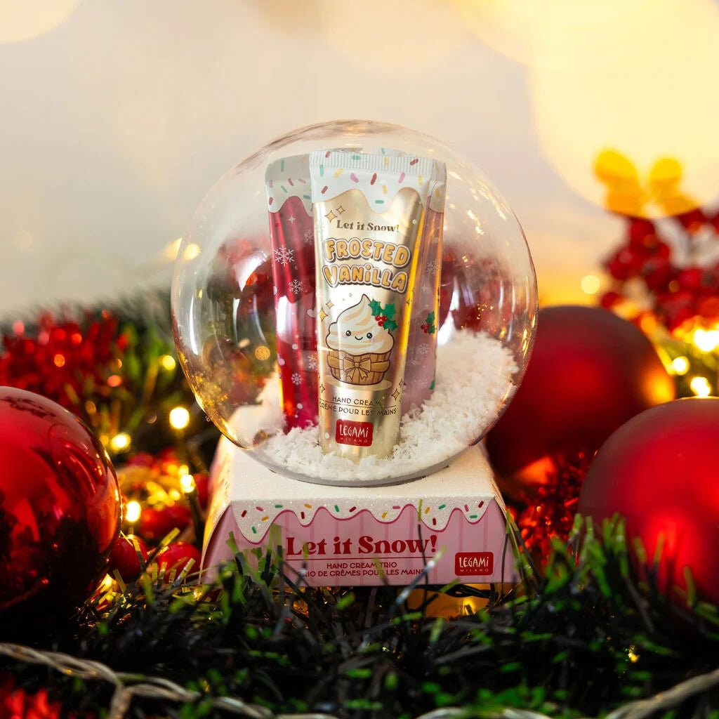 Set mit 3 Handcremes - Let It Snow! Legami - malmichbunt.de