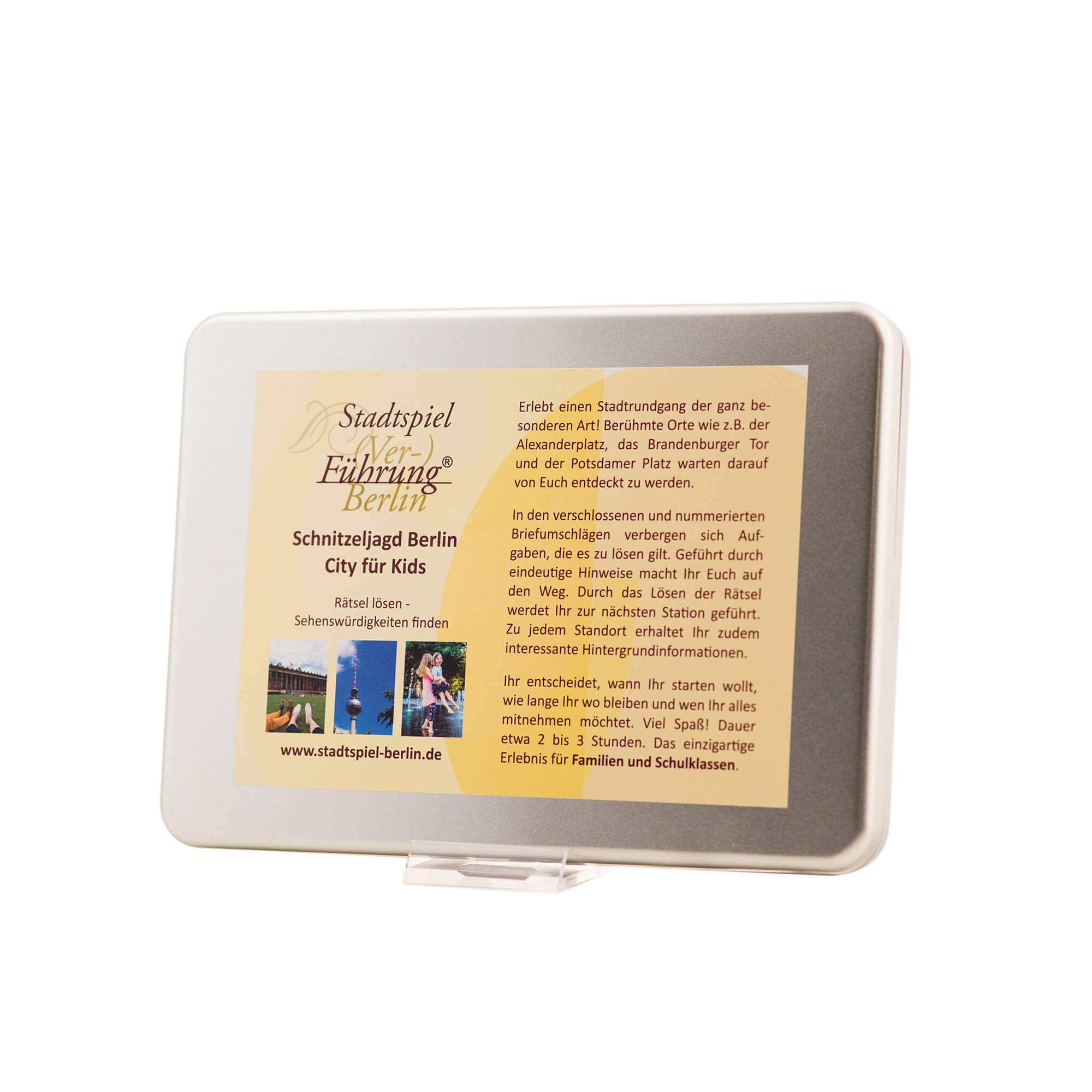 Stadtspiel Schnitzeljagd Berlin Mitte für Kinder Stadtspiel - malmichbunt.de