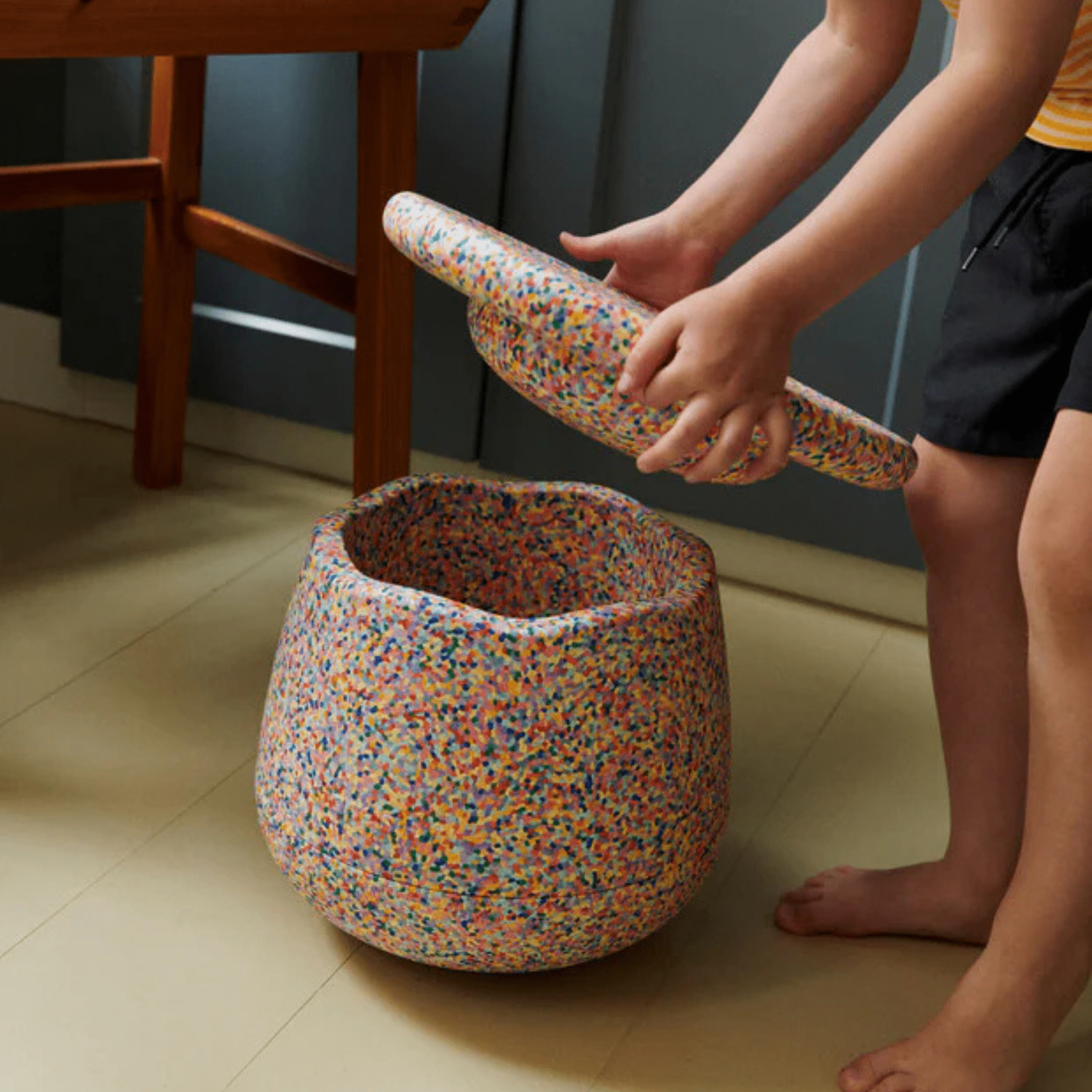 Stapelstein® Dynamic small super confetti Stapelstein - malmichbunt.de