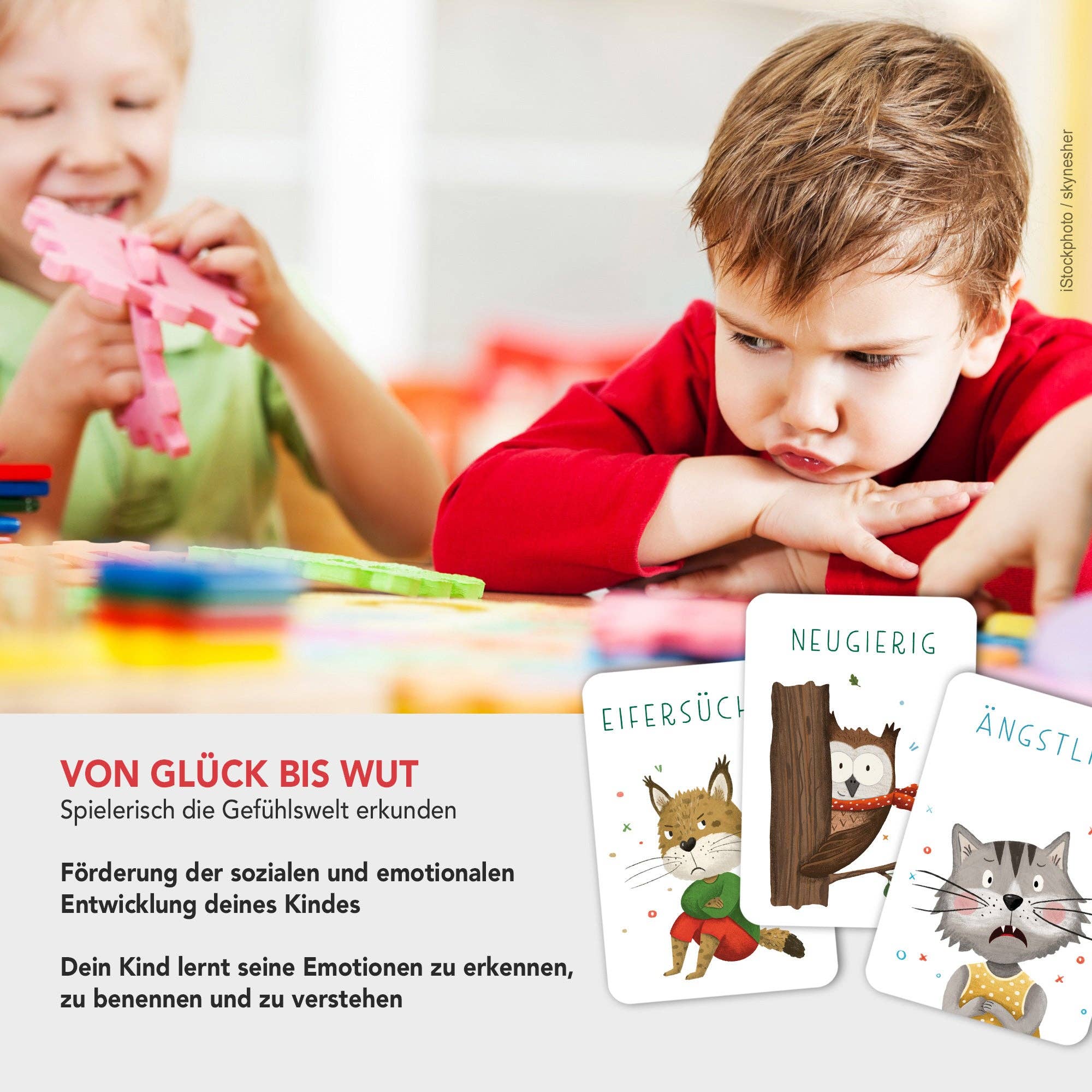 Starke Gefühle – Gefühlskarten für Kinder Rüsselfuchs - malmichbunt.de