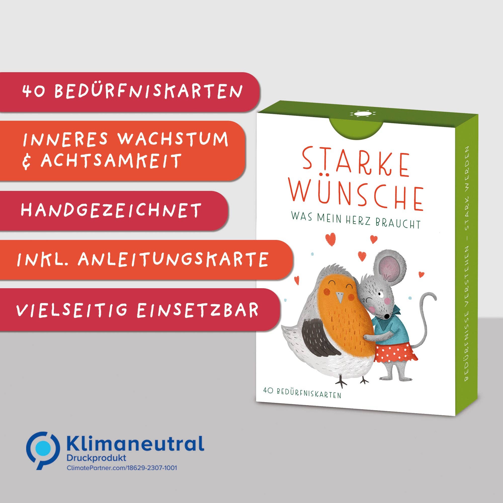 Starke Wünsche – Bedürfniskarten für Kinder Rüsselfuchs - malmichbunt.de