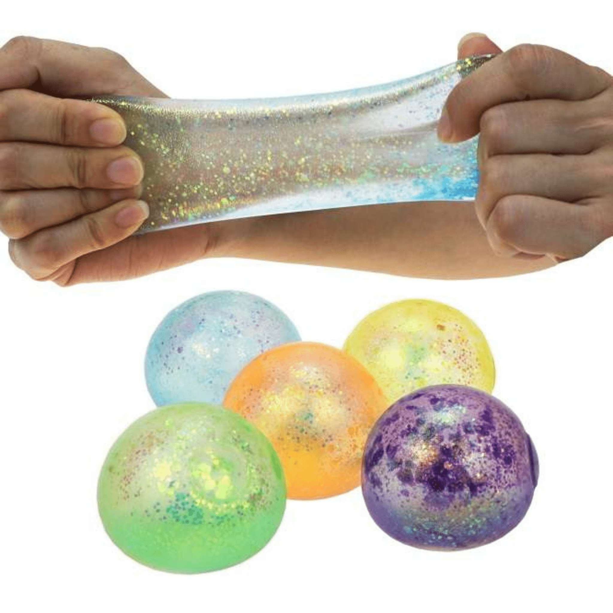 Strechty Glitzer Ball Fun Trading GmbH - malmichbunt.de