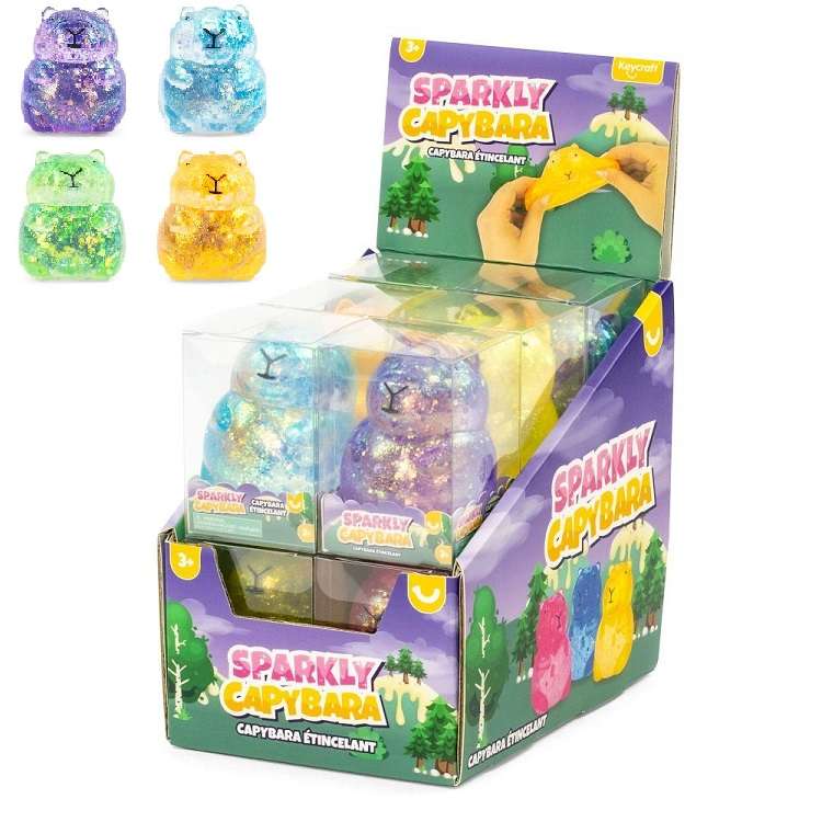 Stretchy Glitzer Capybara Funtrading - malmichbunt.de