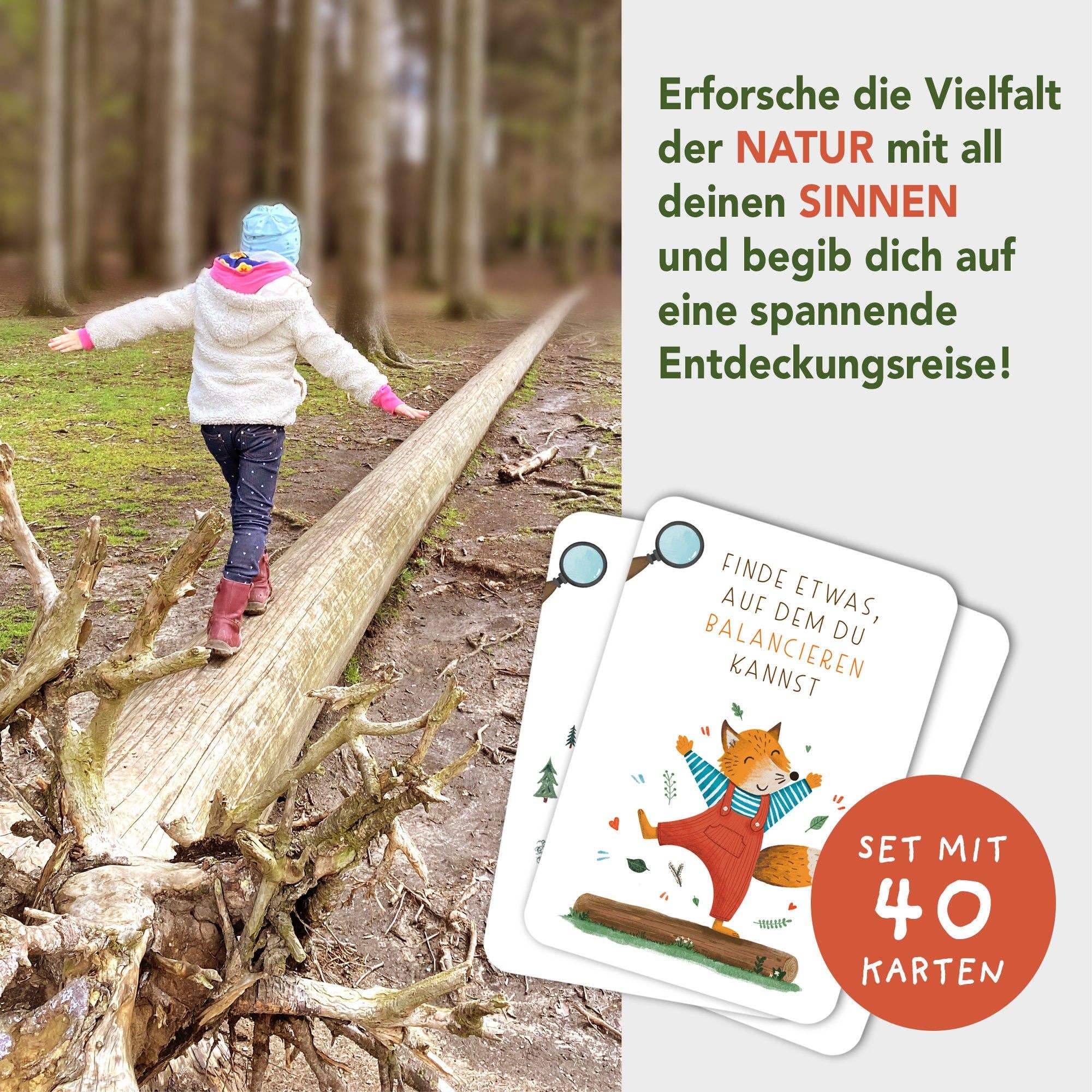 Suchen & Finden – Entdeckerkarten für Kinder Rüsselfuchs - malmichbunt.de