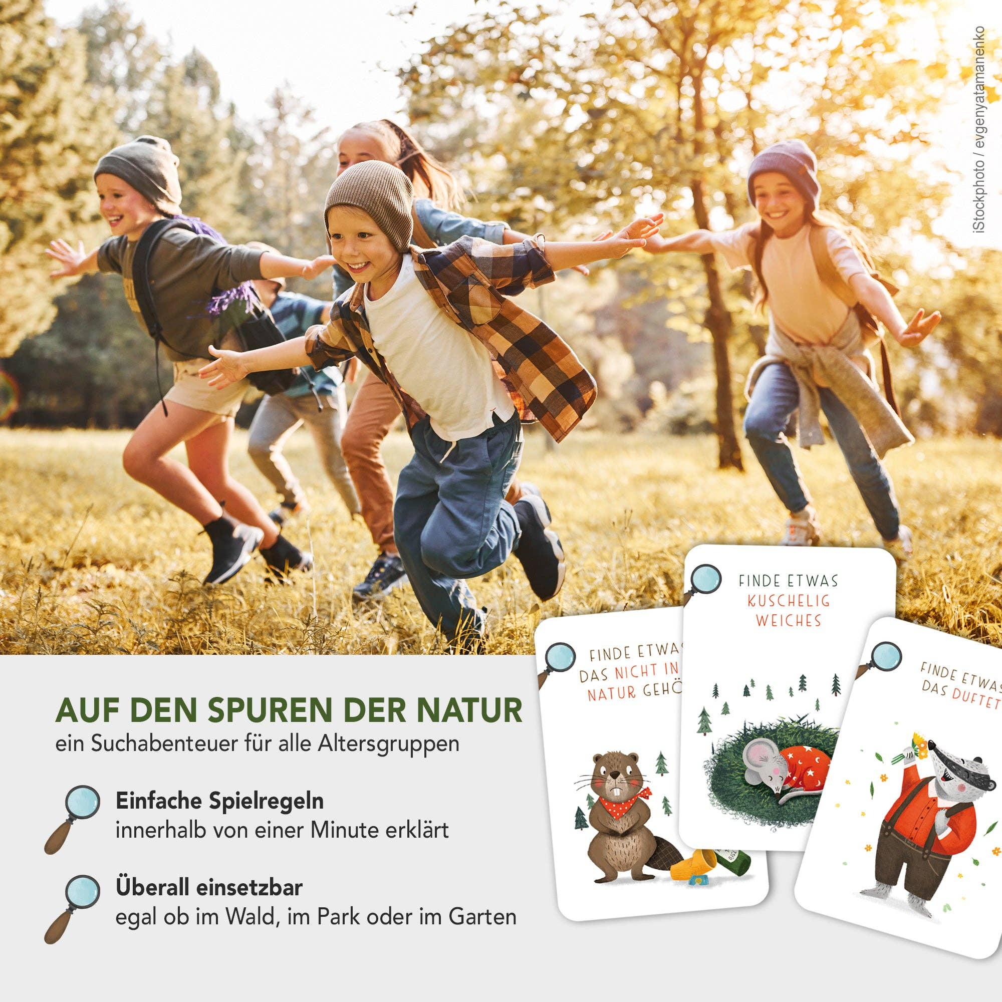 Suchen & Finden – Entdeckerkarten für Kinder Rüsselfuchs - malmichbunt.de
