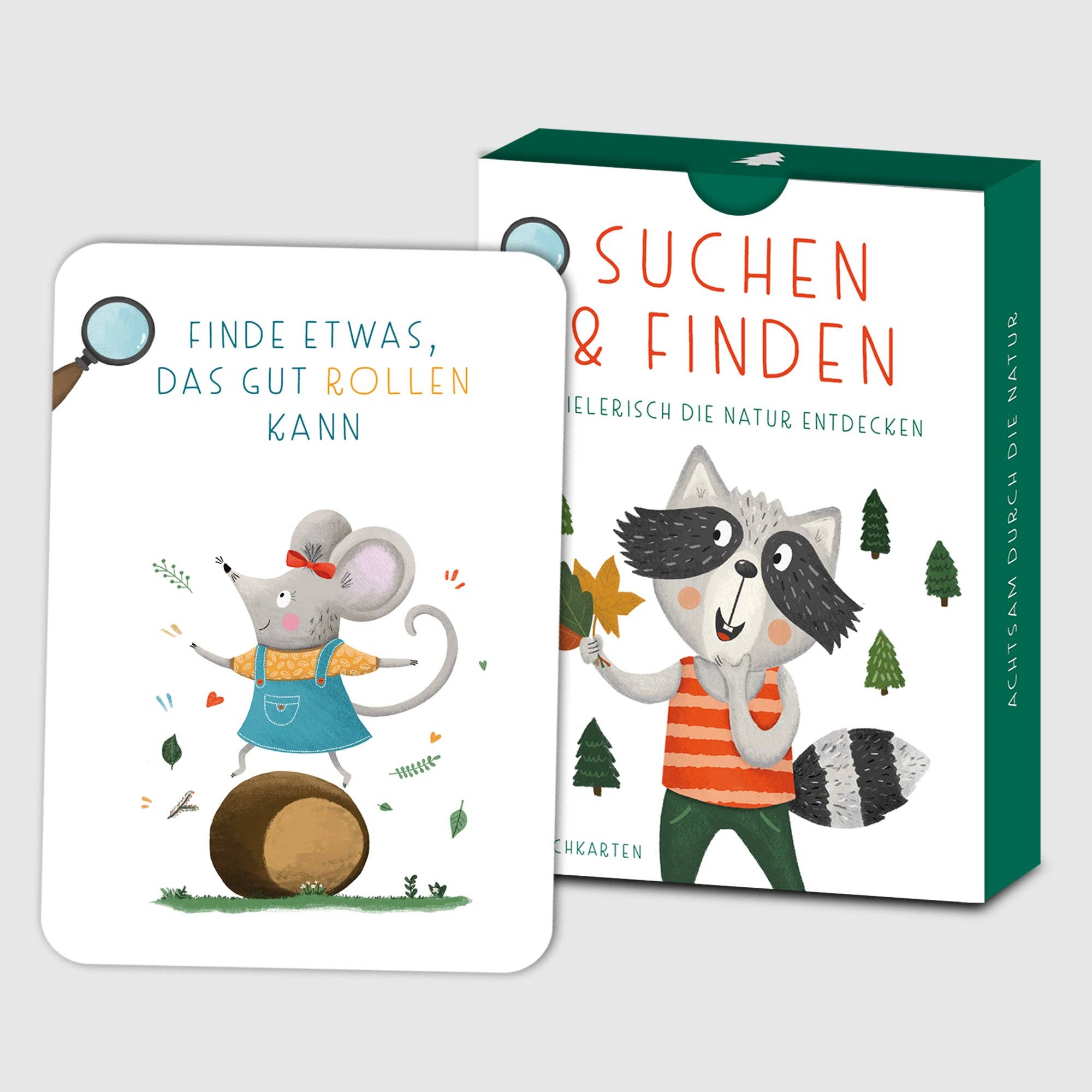 Suchen & Finden – Entdeckerkarten für Kinder Rüsselfuchs - malmichbunt.de