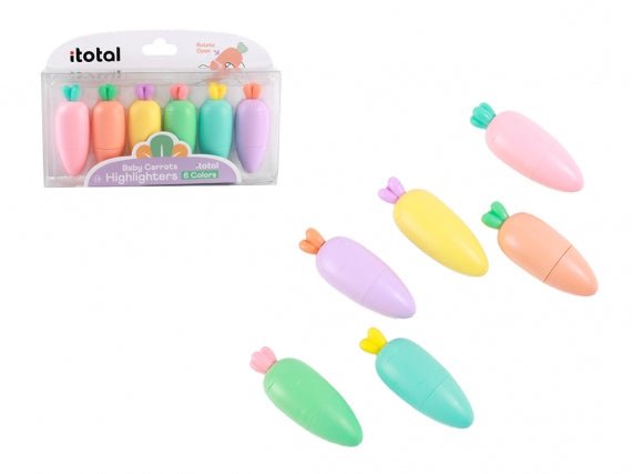 Textmarker Karottenform Pastell MACARON – Niedlicher Highlighter | i - Total i - Total - malmichbunt.de