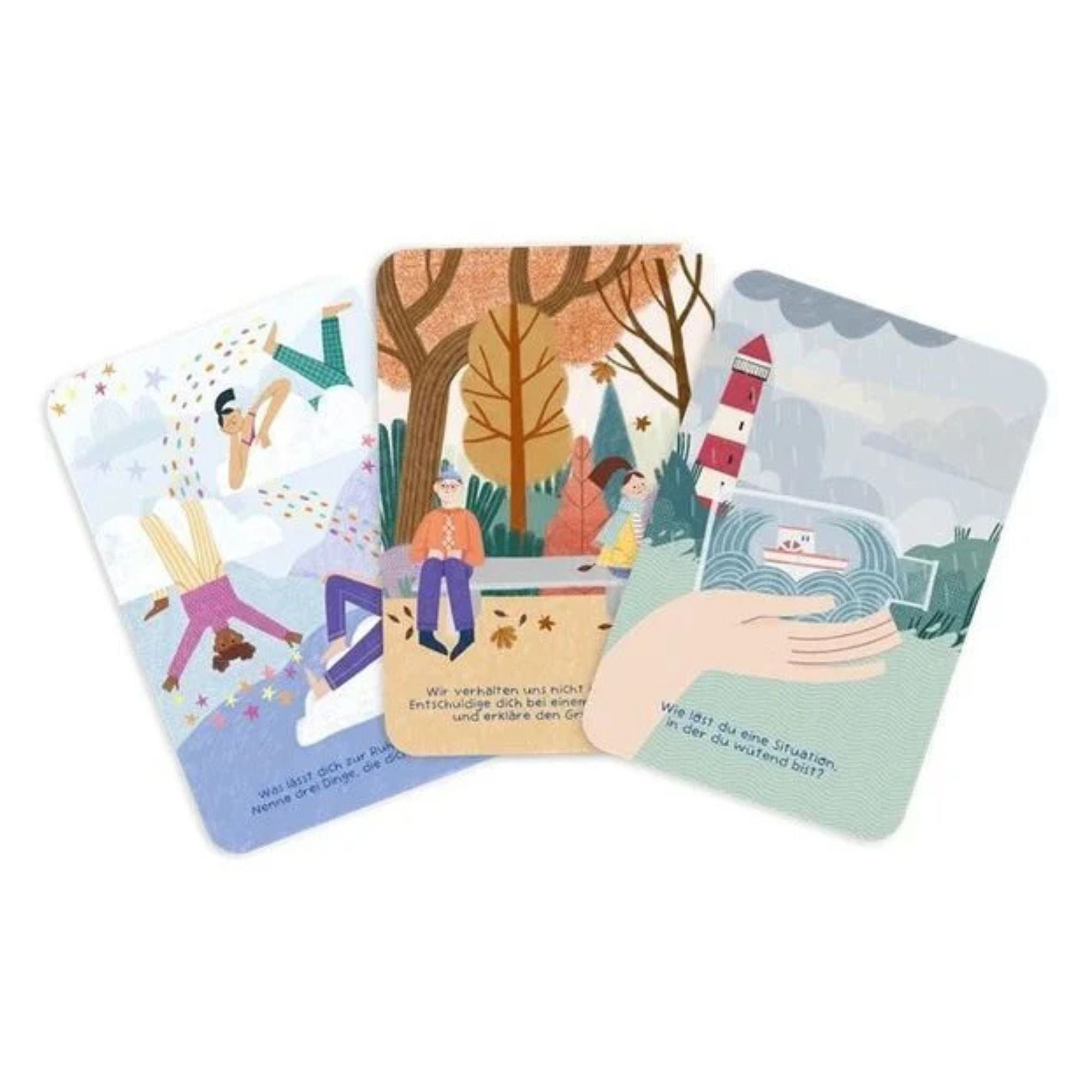 The Happy Gang - Mutmachkarten Lass uns Reden! The Happy Gang - malmichbunt.de