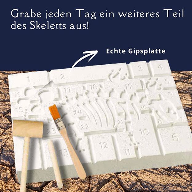 Topp Verlag Ausgrabungsadventskalender - Dinosaurier